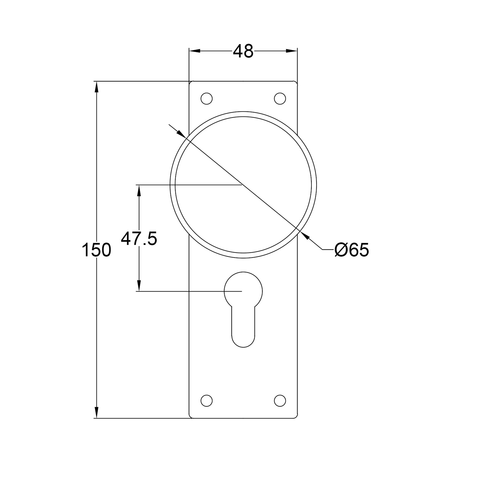 Beamish Pewter Door Knobs On Narrow Backplate Euro Profile SHOW