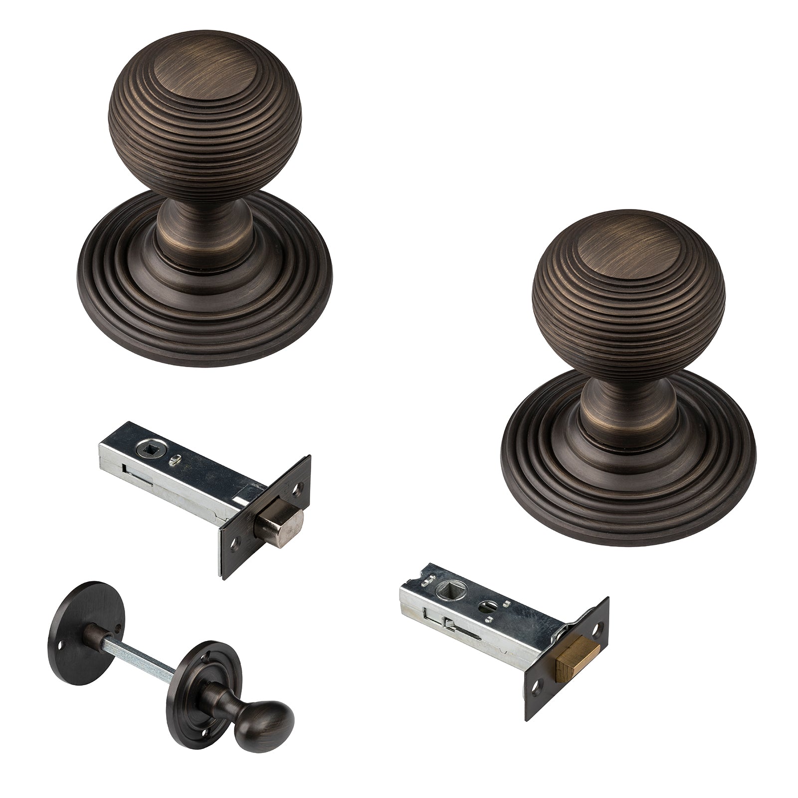 bronze bathroom door knob set SHOW