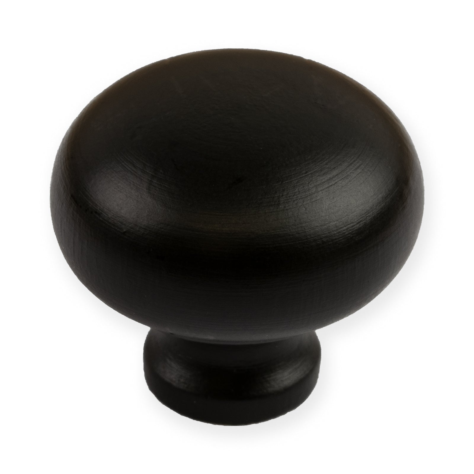 40mm ebonised bun cabinet door knob