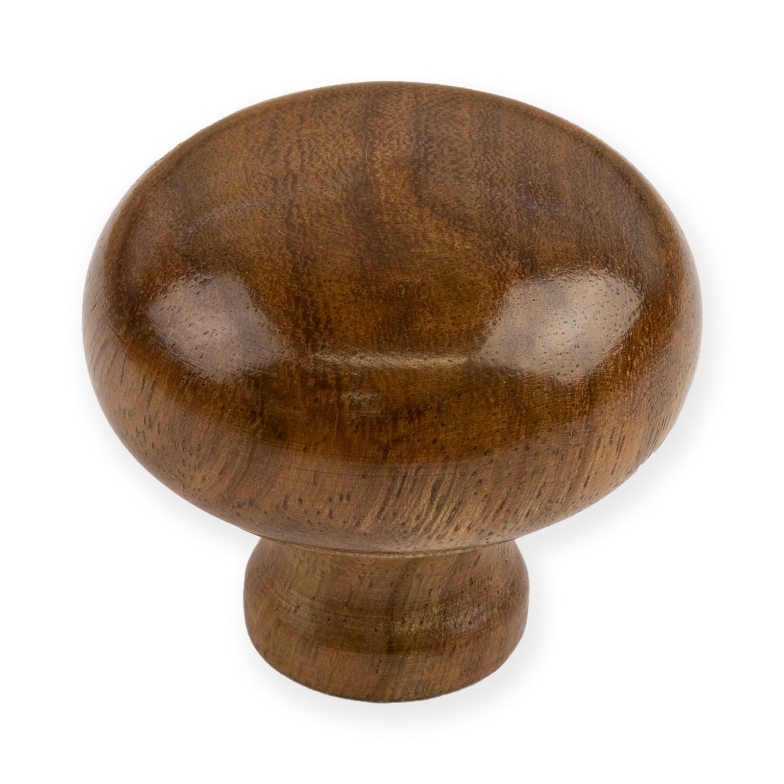 40mm rosewood bun cabinet door knob