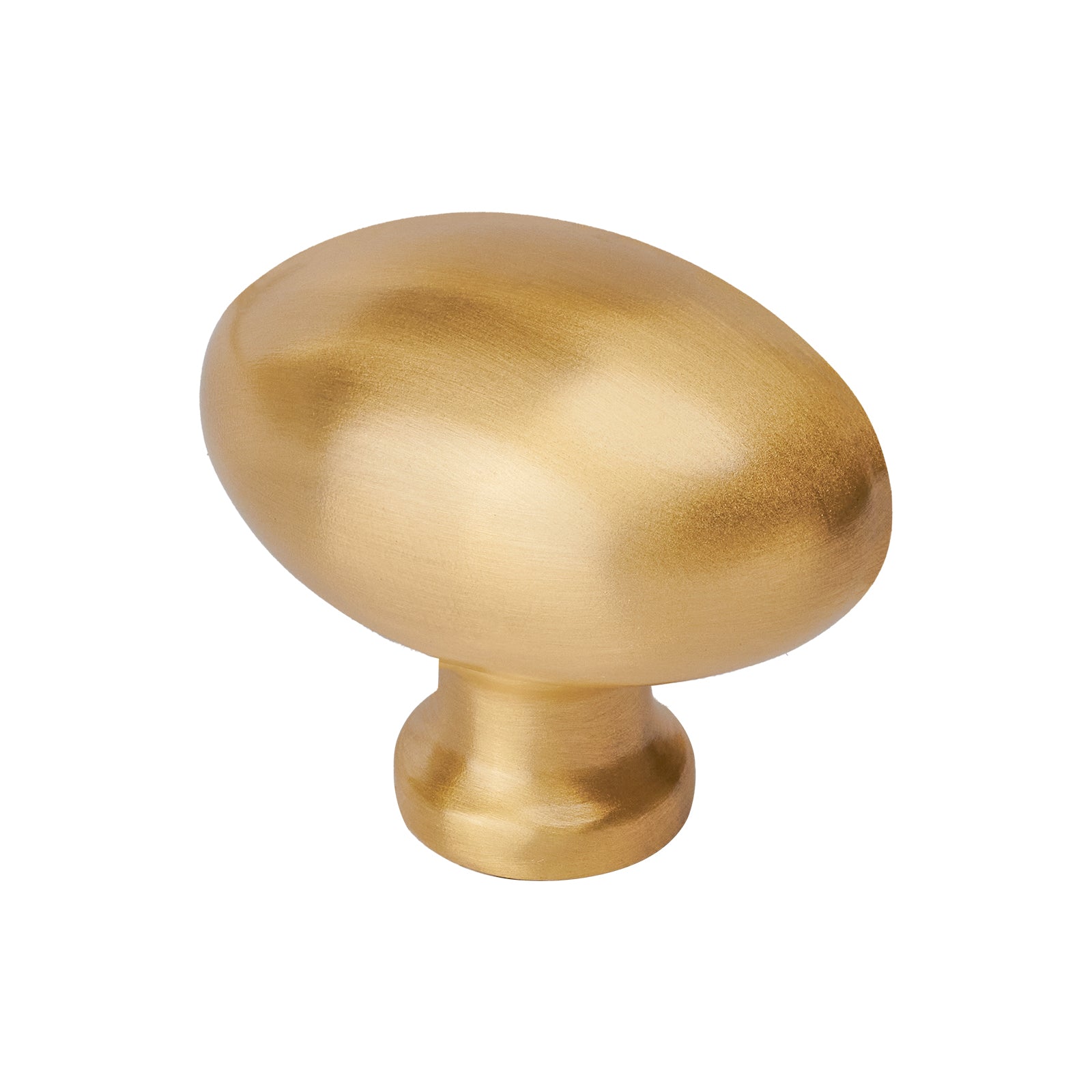 satin brass cabinet knob