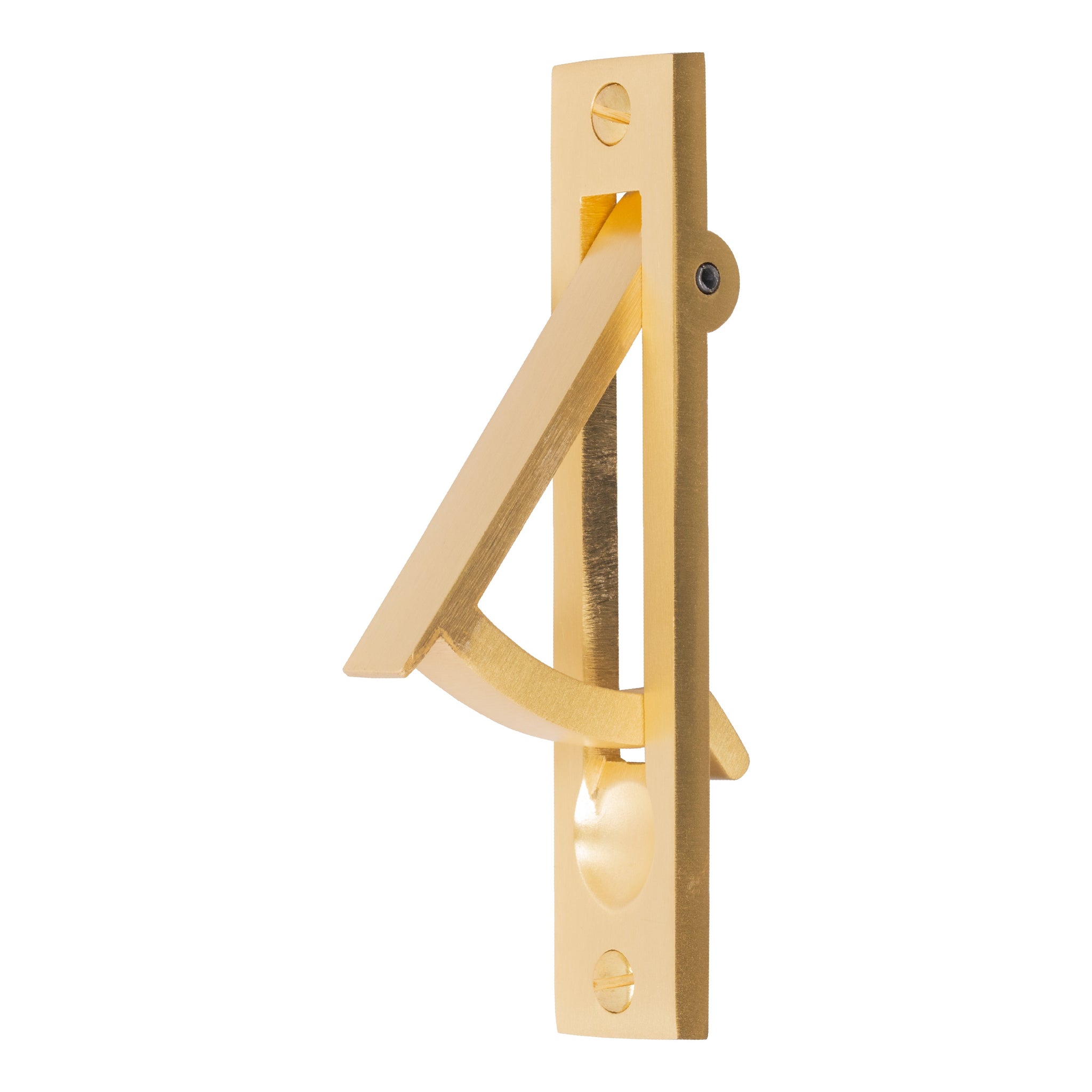 satin brass edge pull handle for pocket doors SHOW