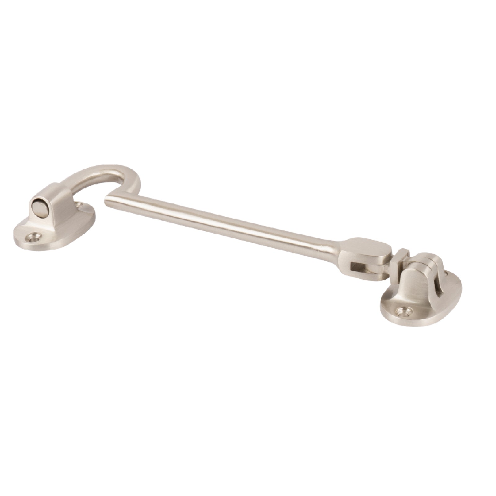 satin nickel classic cabin hooks 6 inch, solid door latch hook SHOW