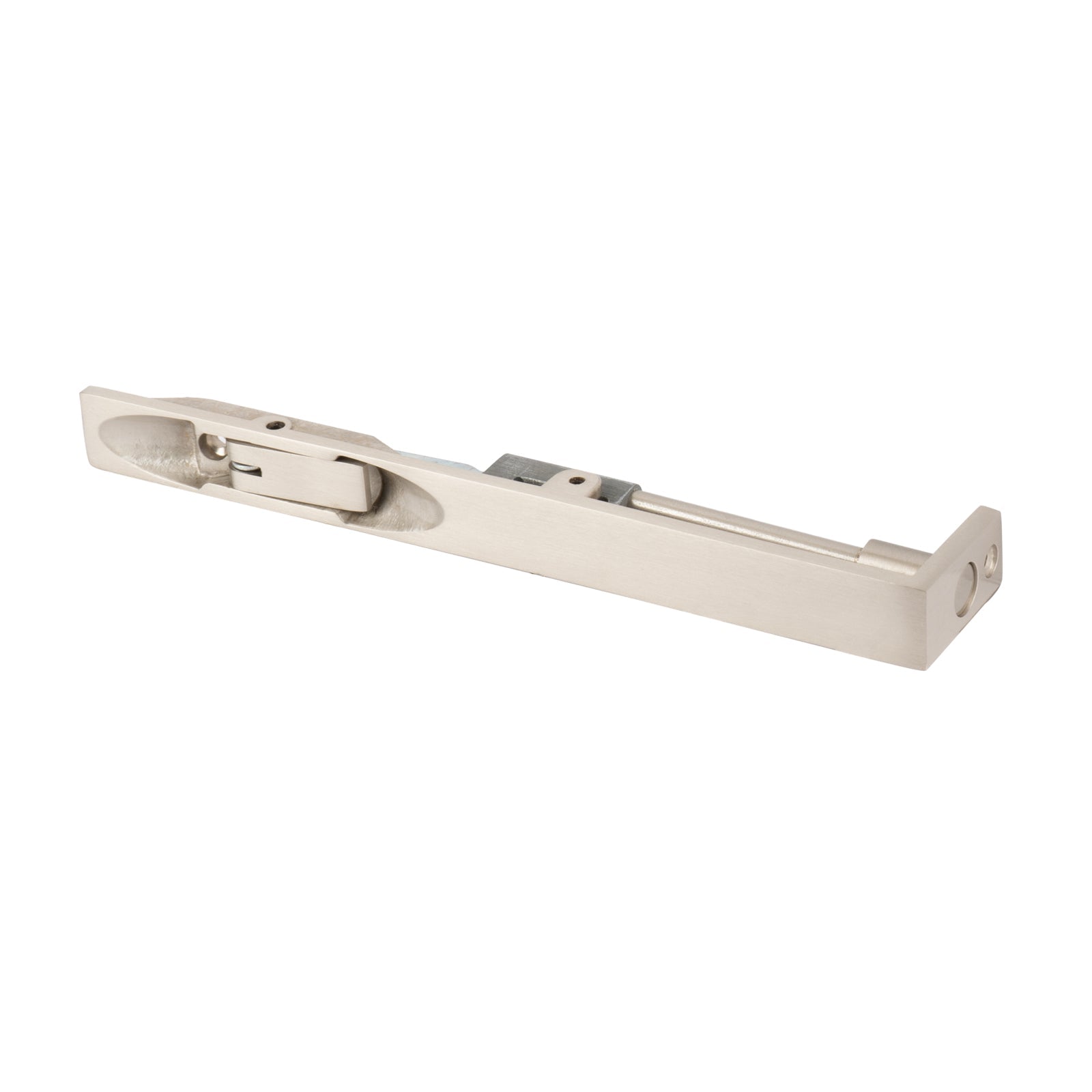 satin nickel flush bolt SHOW