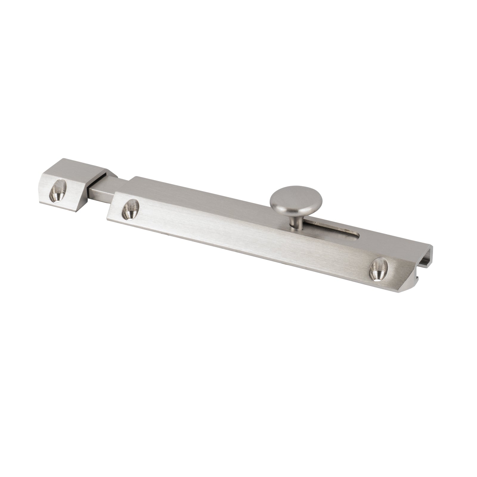 satin nickel flat bolt 6 inch, sliding bolt SHOW