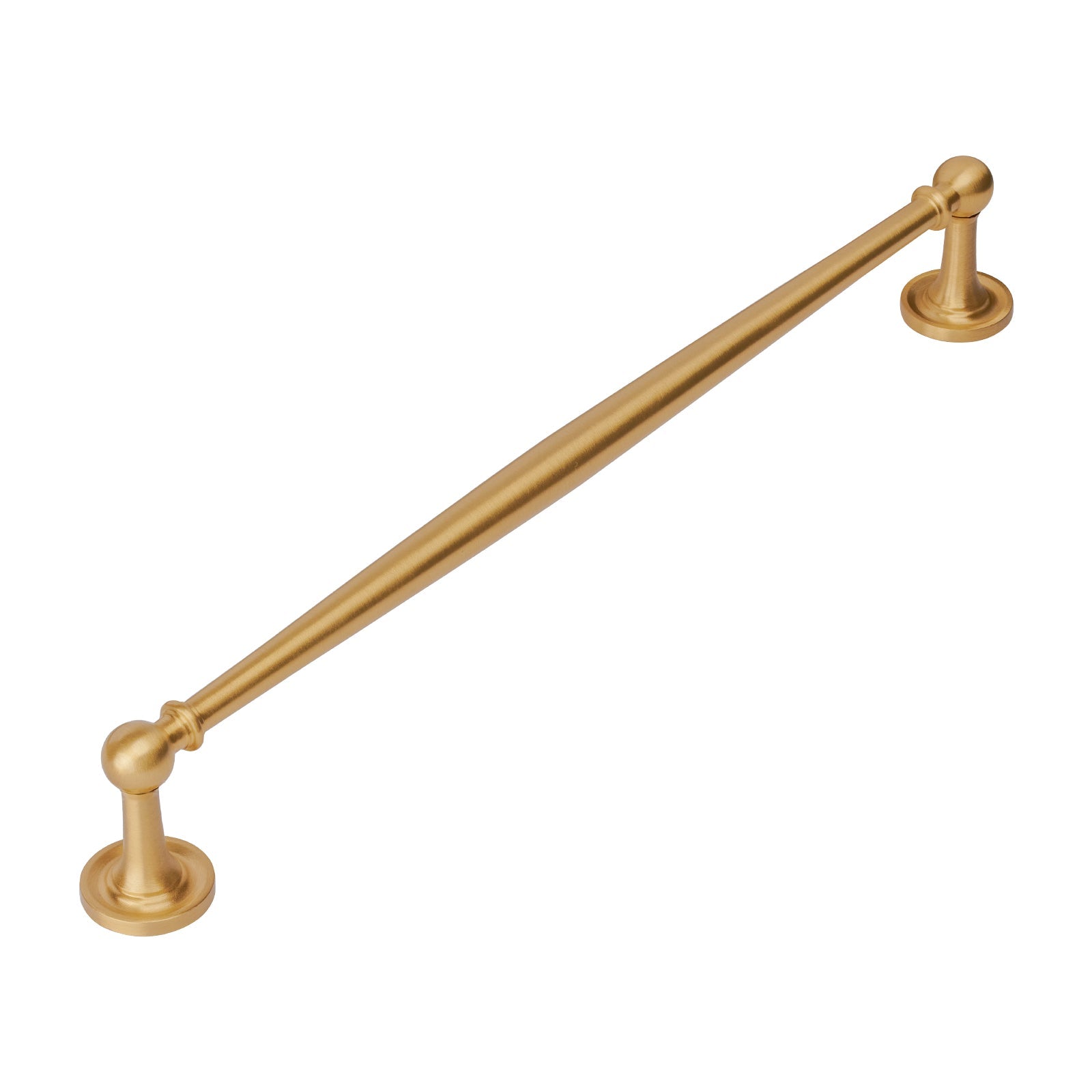 satin brass kitchen pull handle