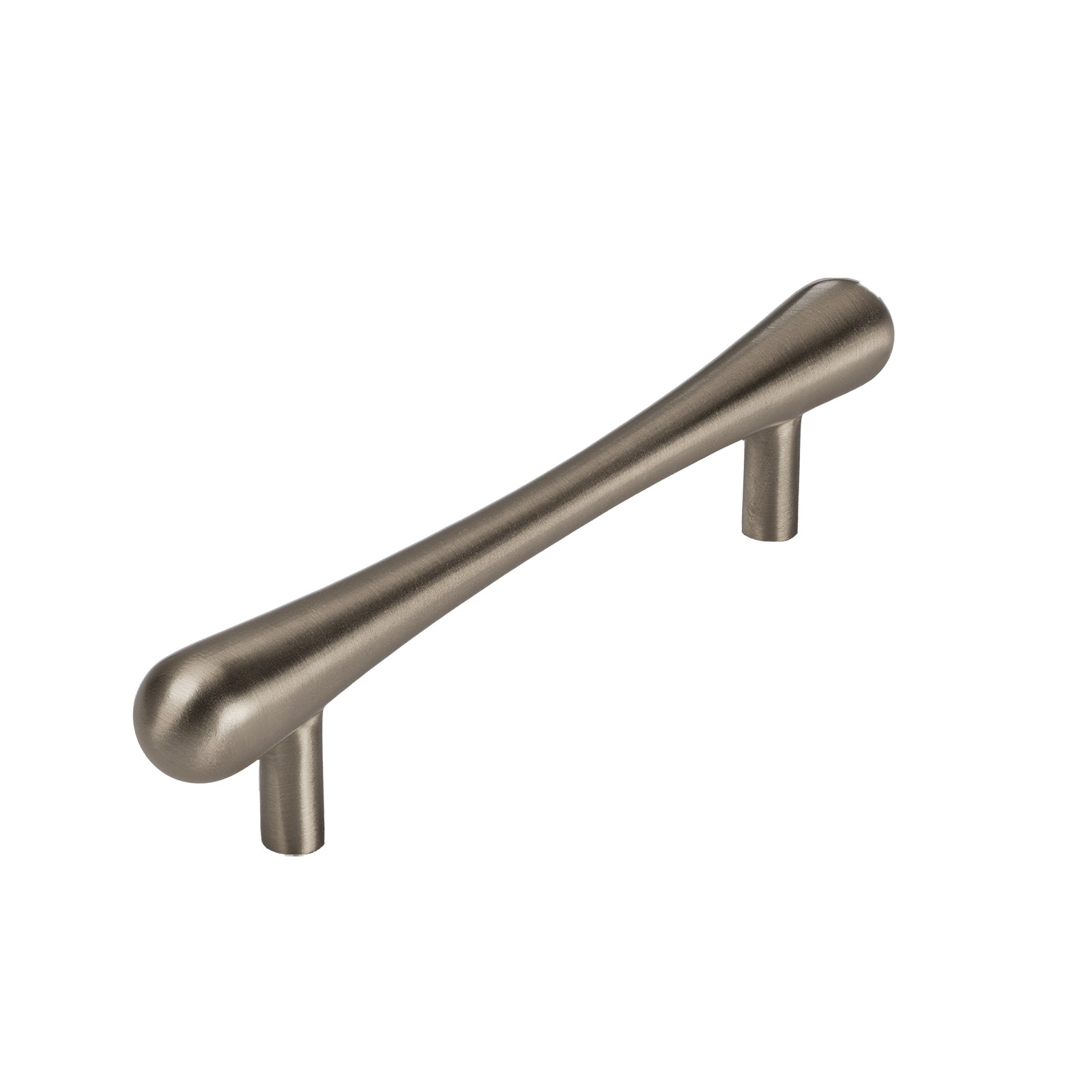 Image of 128mm Satin Nickel Raindrop Pull Handles