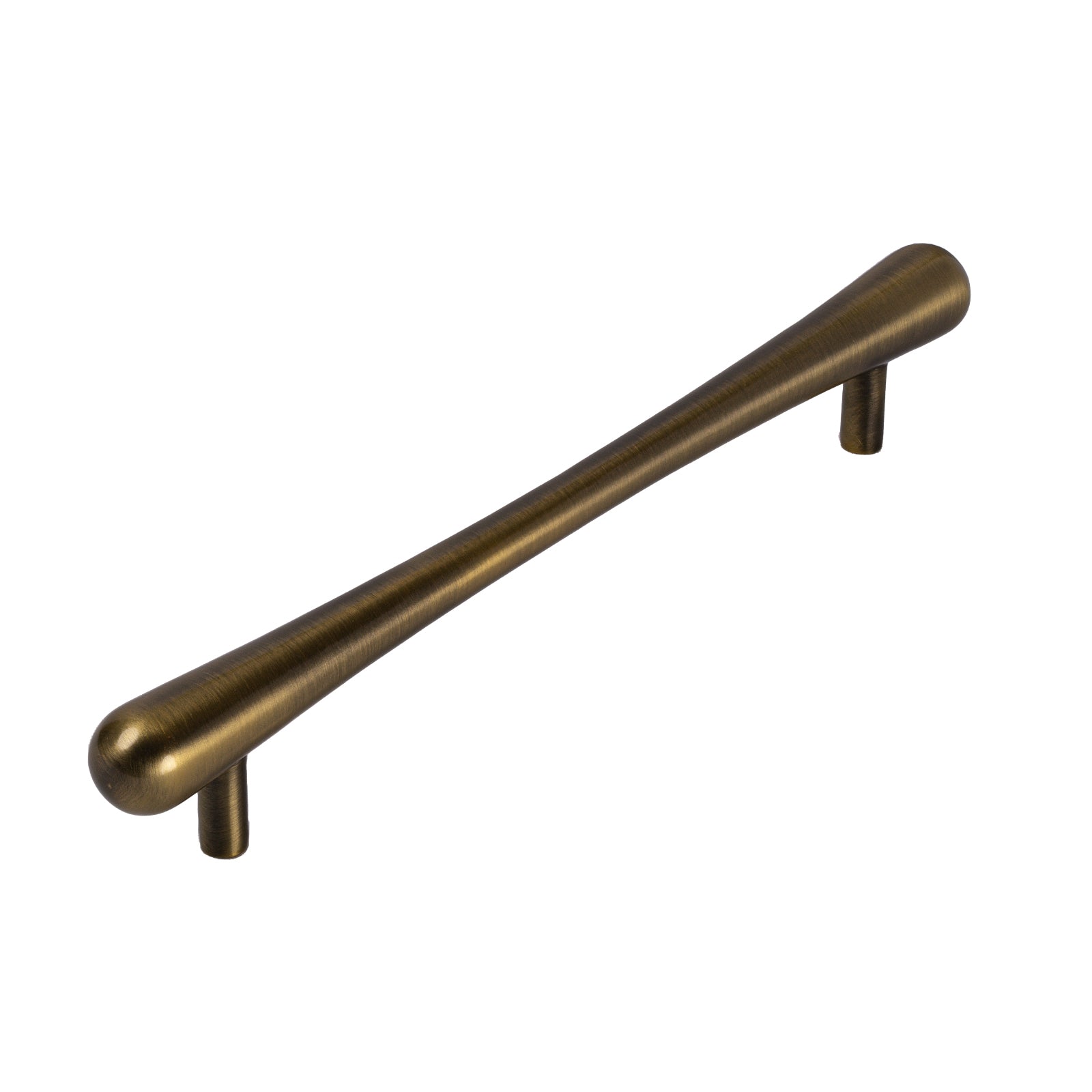 192mm Aged Brass Raindrop Pull Handles