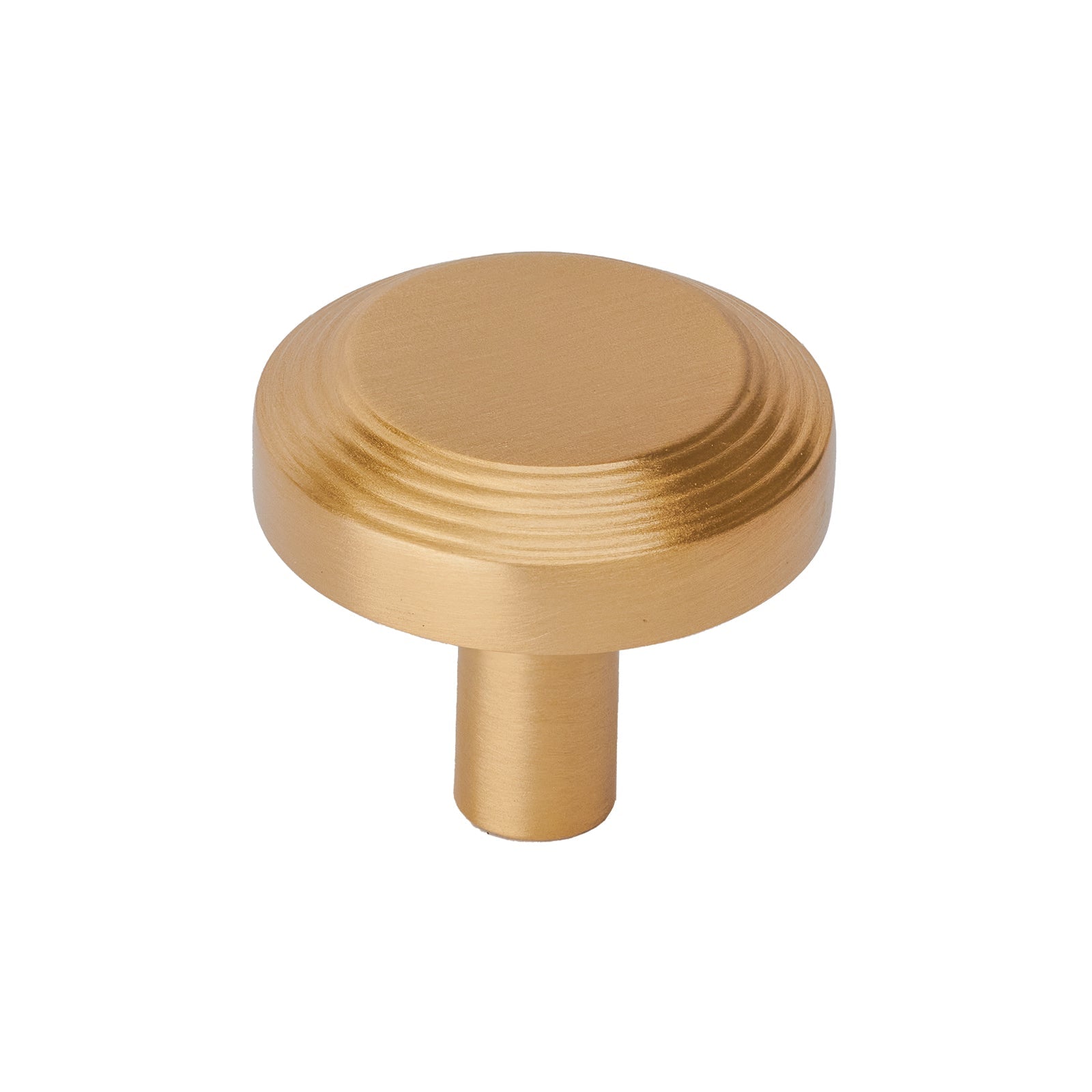 satin brass ridge cabinet knob, kitchen cupboard knob SHOW