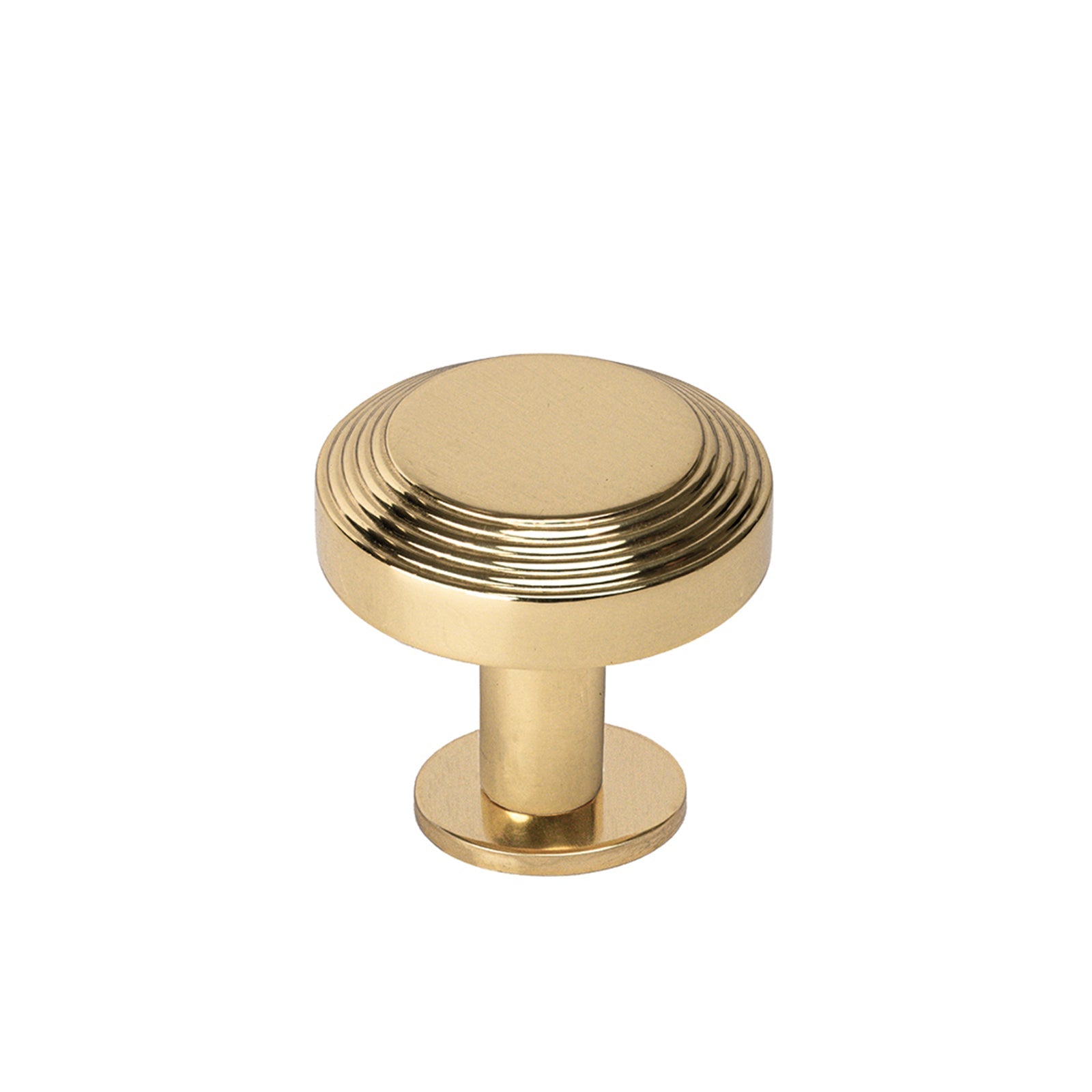 brass ridge cabinet knobs on rose SHOW