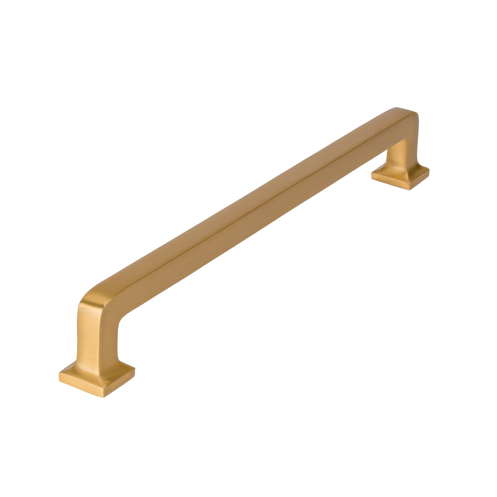 satin brass  kitchen pull handle, cupboard handle