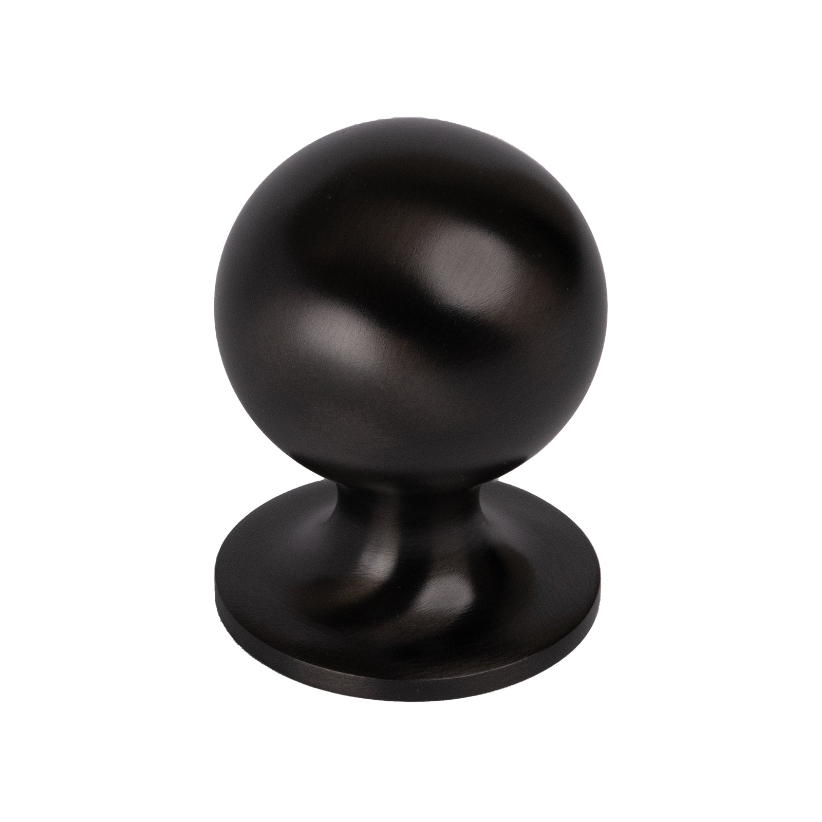 round bronze cabinet knob