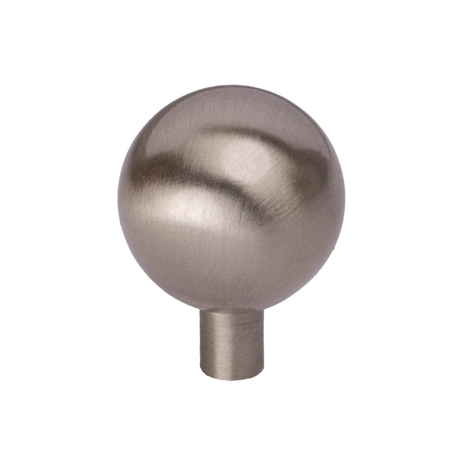 satin nickel ball cabinet knobs, kitchen cupbard knobs, cabinet hardware SHOW