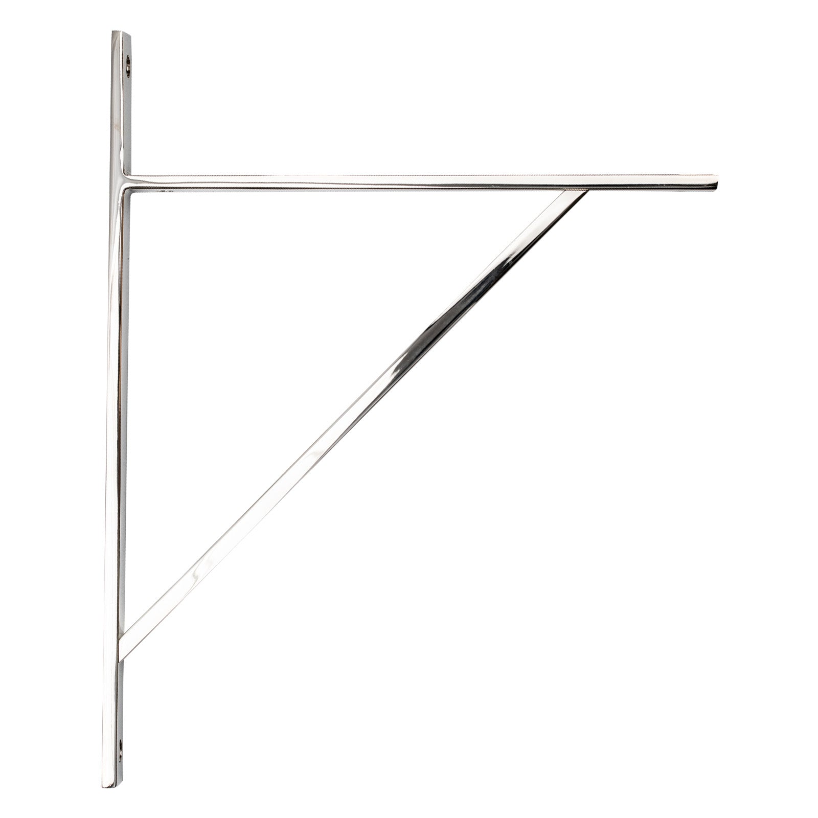 314mm Polished Nickel Chalfont Shelf Bracket