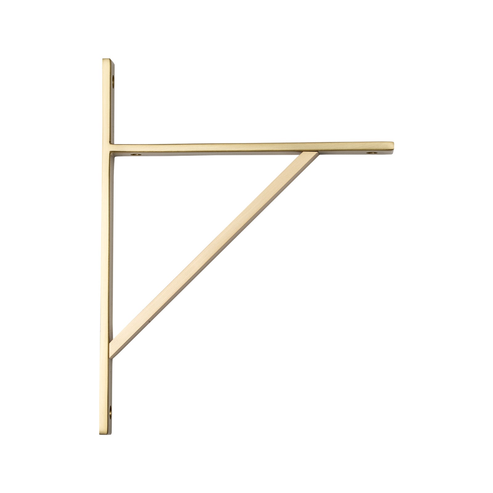 260mm Satin Brass Chalfont Shelf Bracket