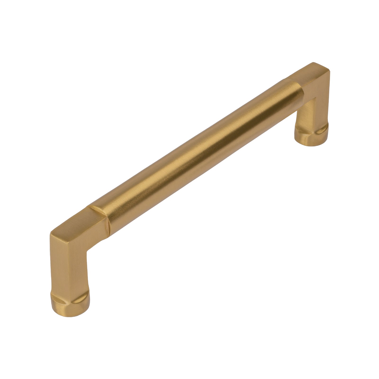 satin brass cupboard drawer handle