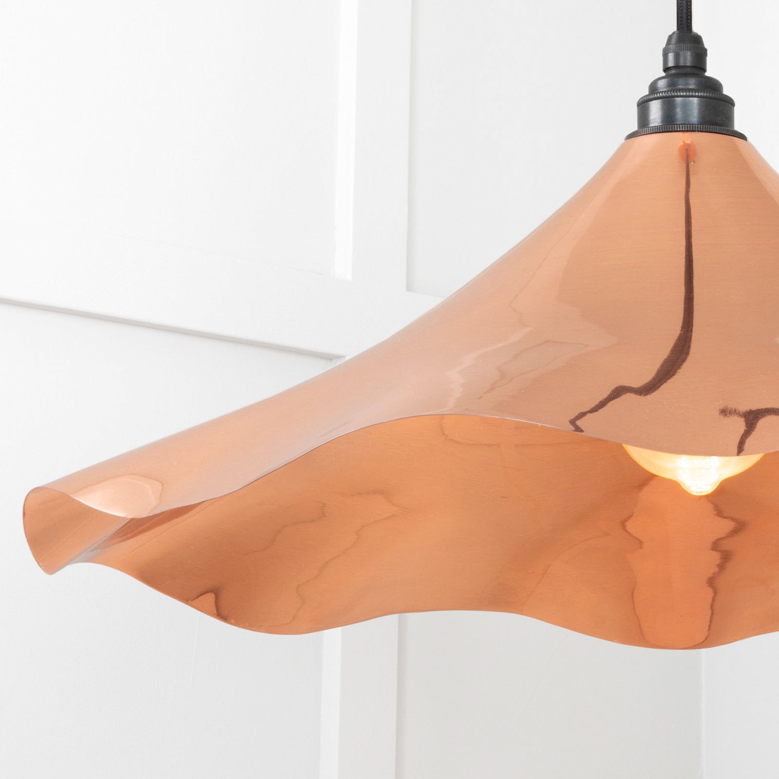 Image of Flora Cluster Light in Copper in Polished Copper finish