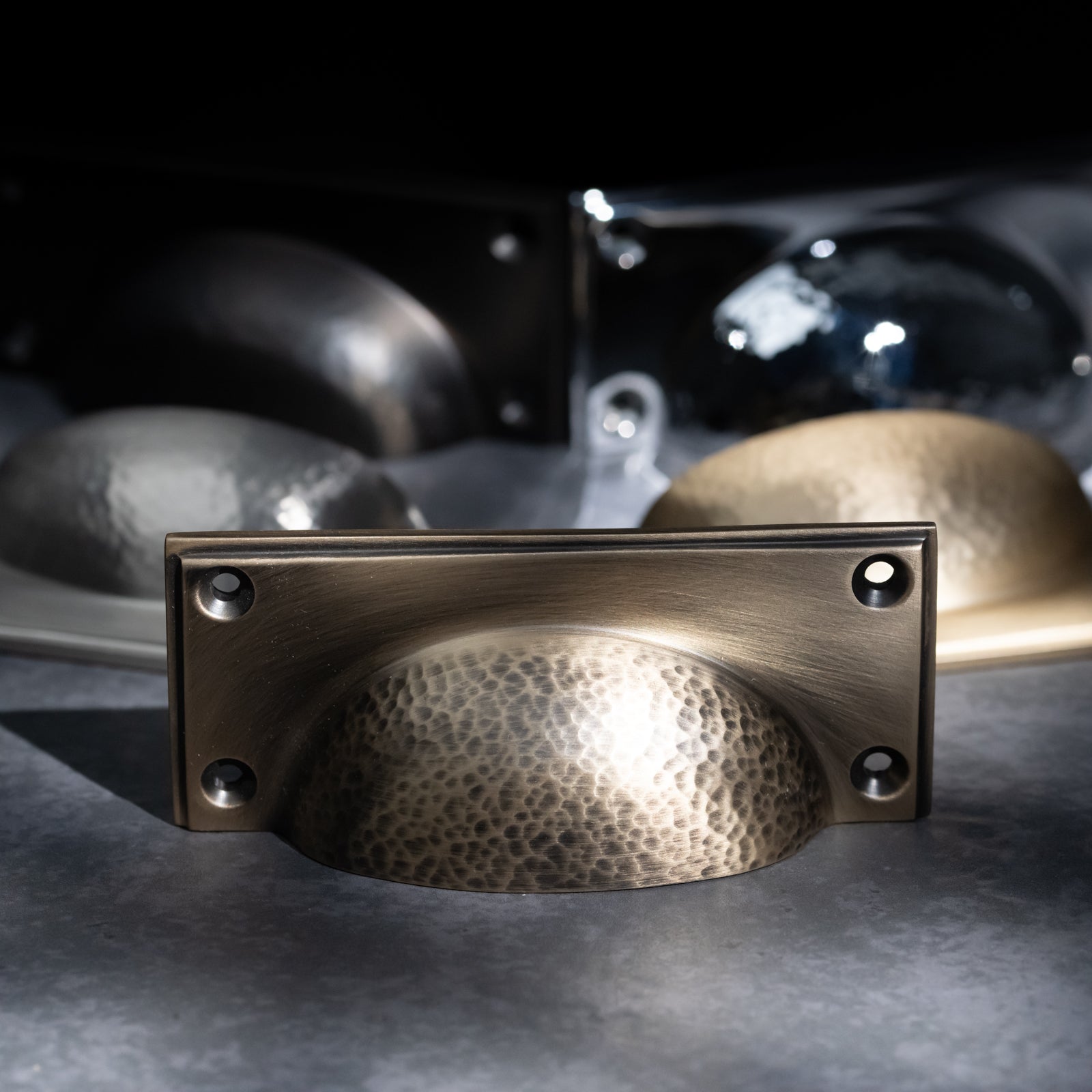 SHOW Moody Hover Image of Hammered Cup Pull