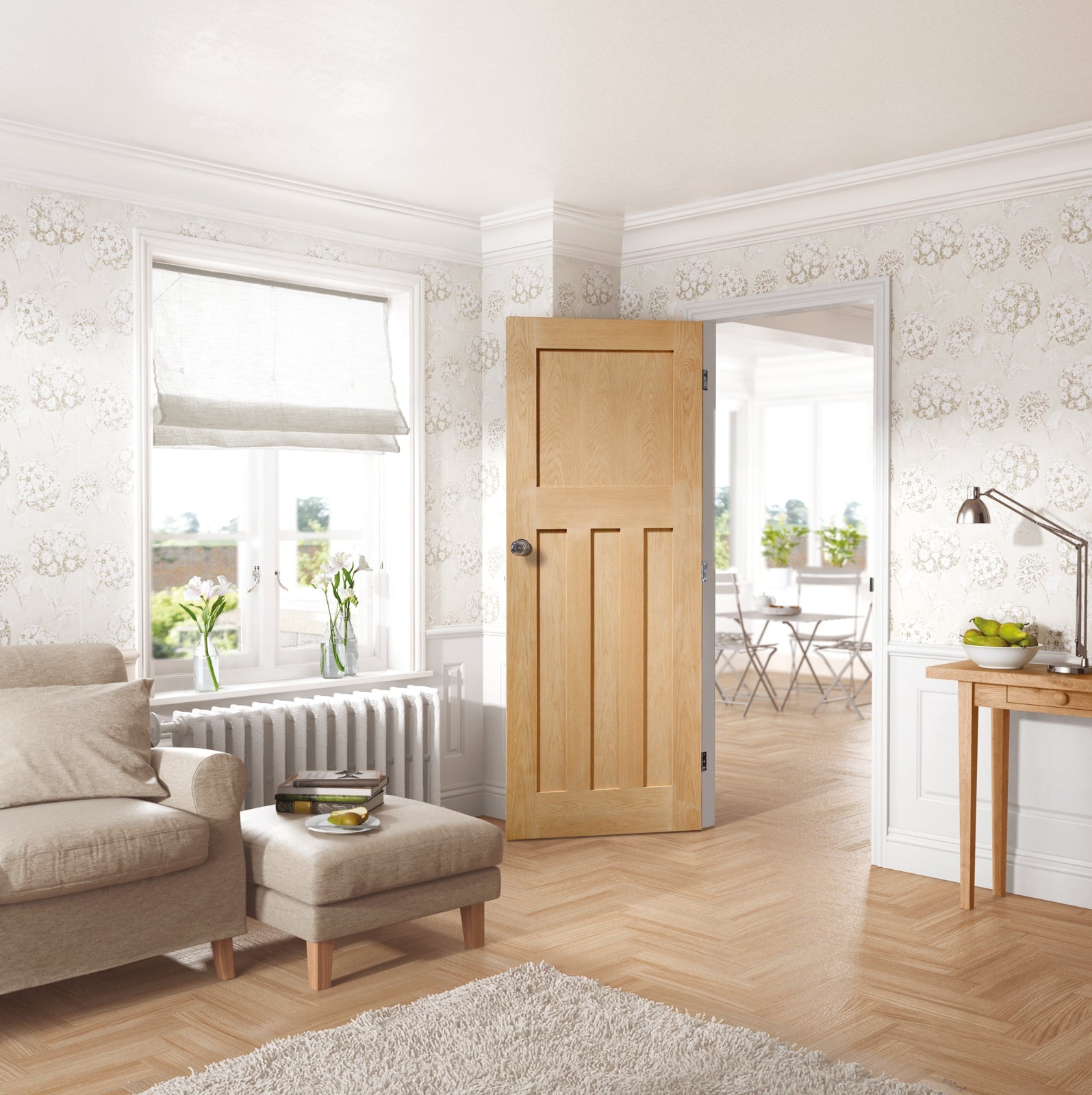 SHOW Internal Oak DX Door lifestyle