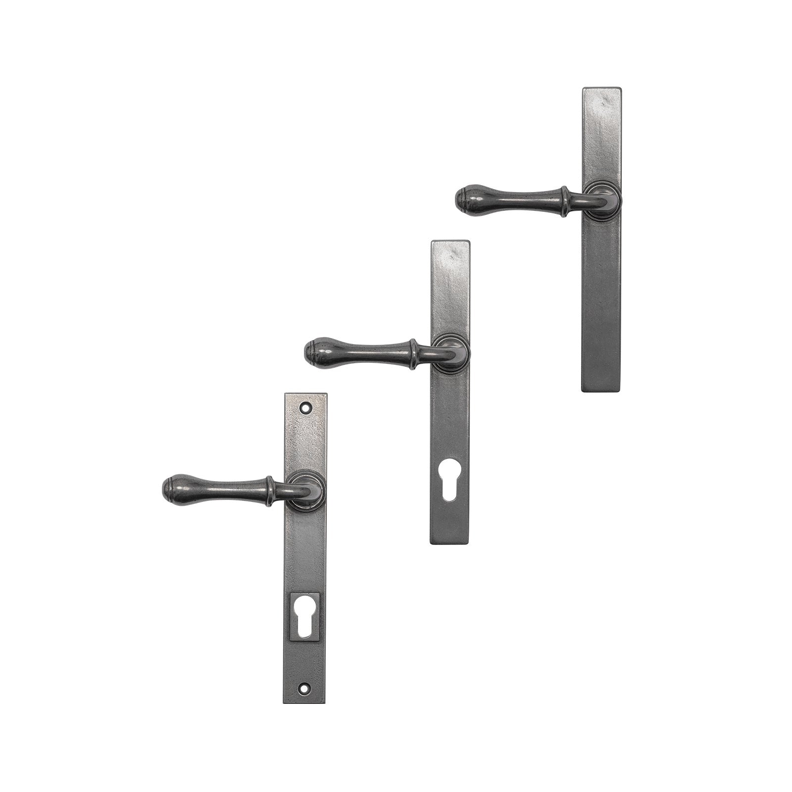 Derwent Pewter Multipoint Door Handles