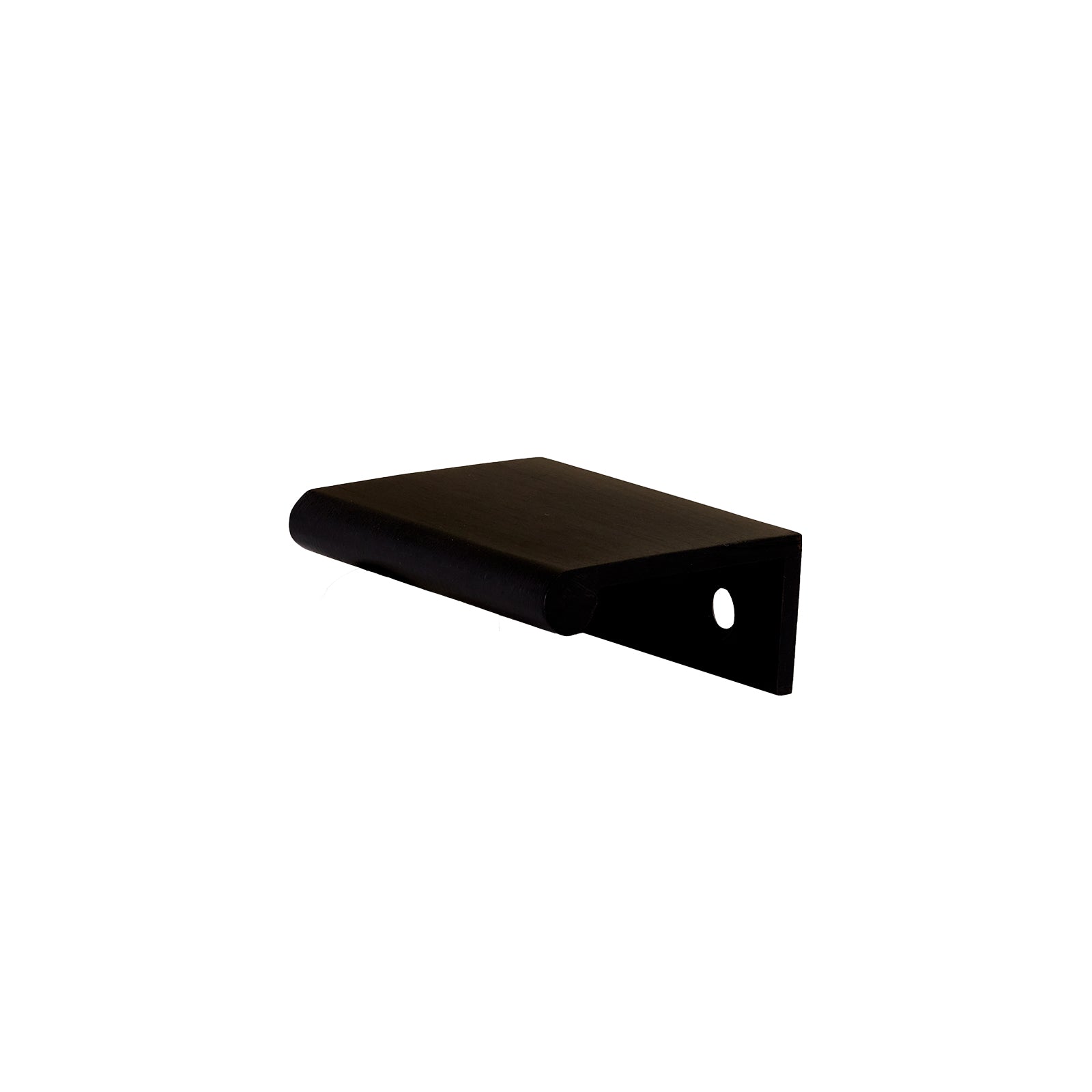 black round lip cabinet edge pull, cupboard edge pull SHOW