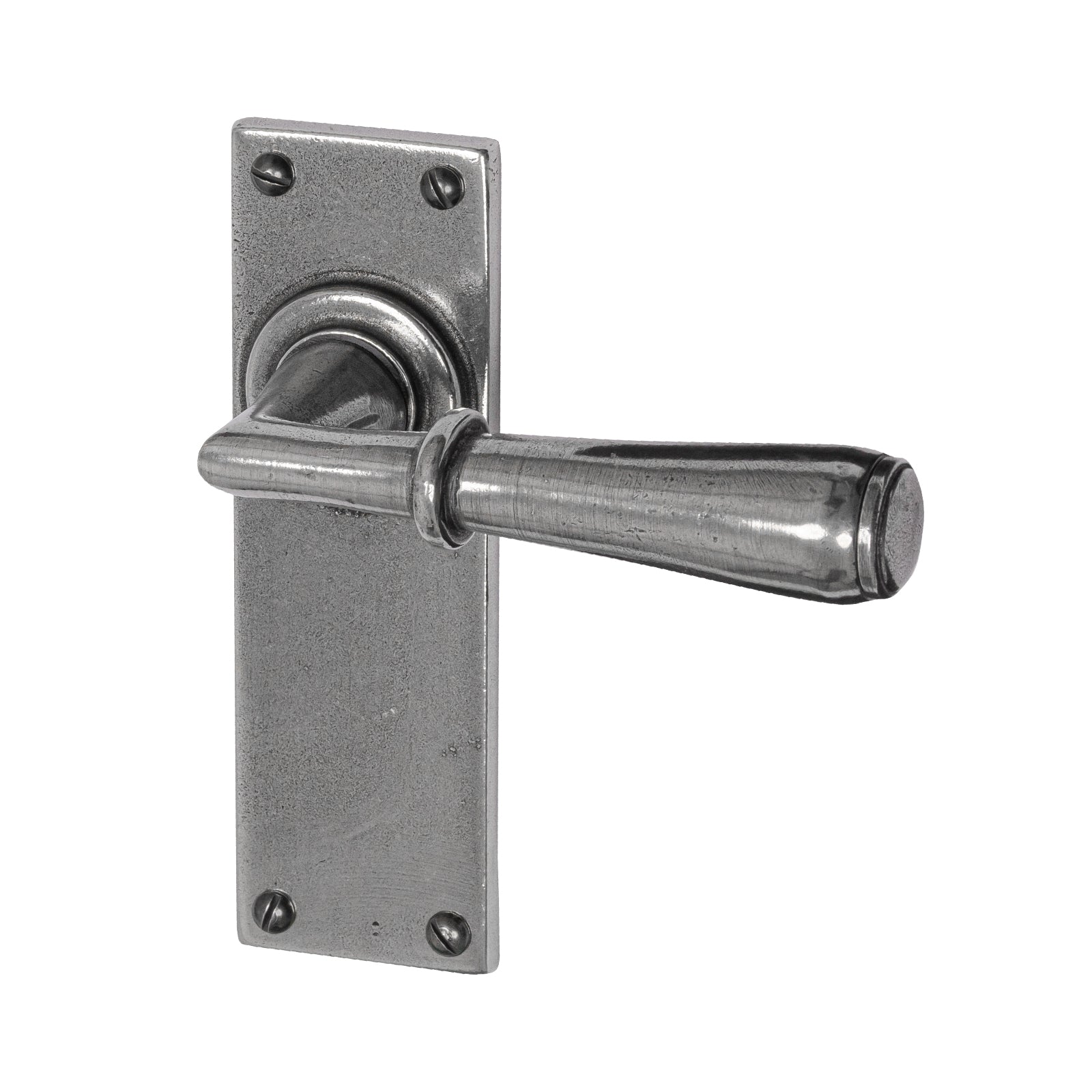 Fenwick latch pewter door handle