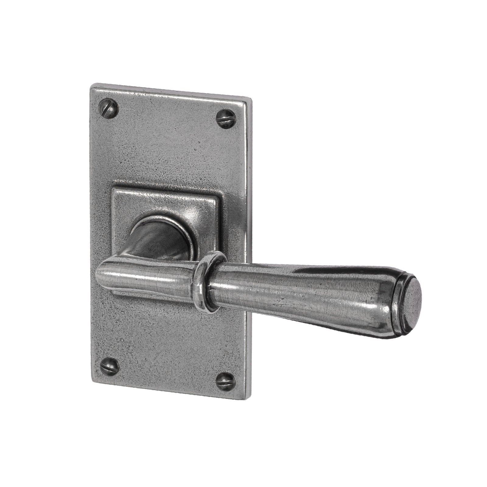 Fenwick genuine pewter short latch door handle