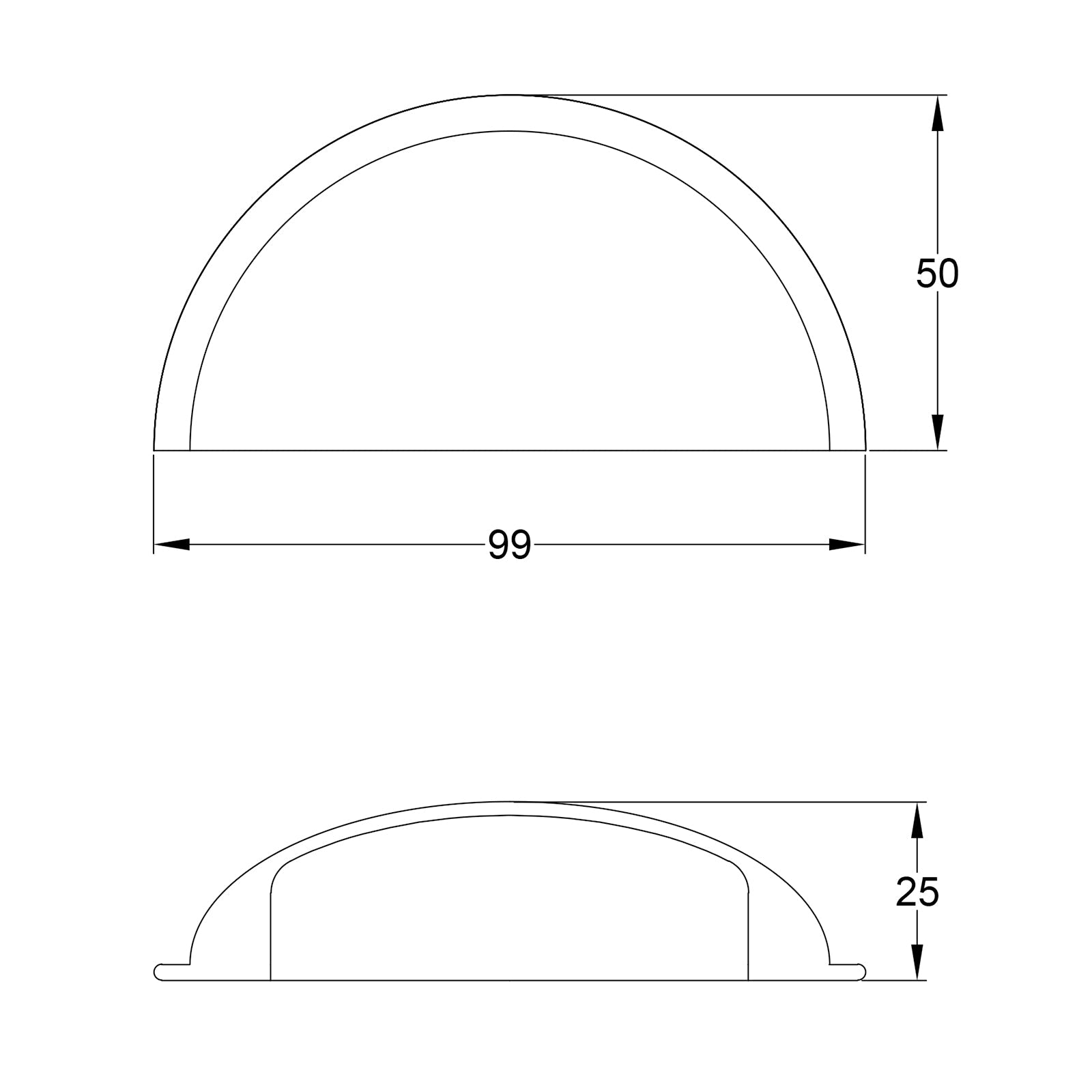 Chester Pewter Cup Handle JPEG Drawing SHOW