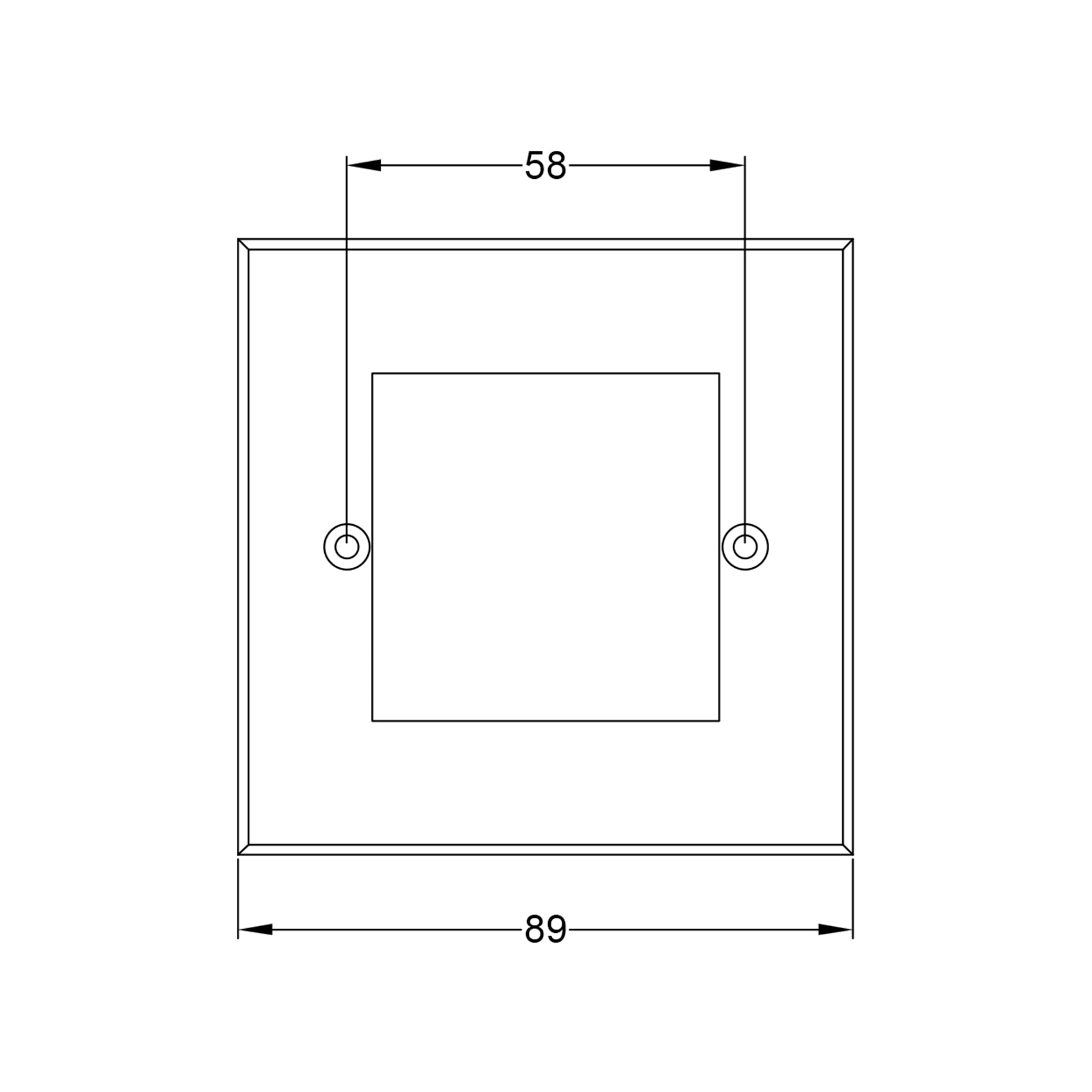 Pewter Aerial Wall Socket (Male/Female) JPEG Drawing SHOW