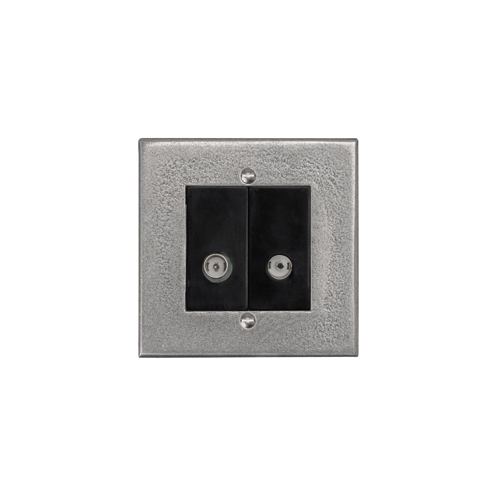 Pewter Aerial Wall Socket (Male/Female)