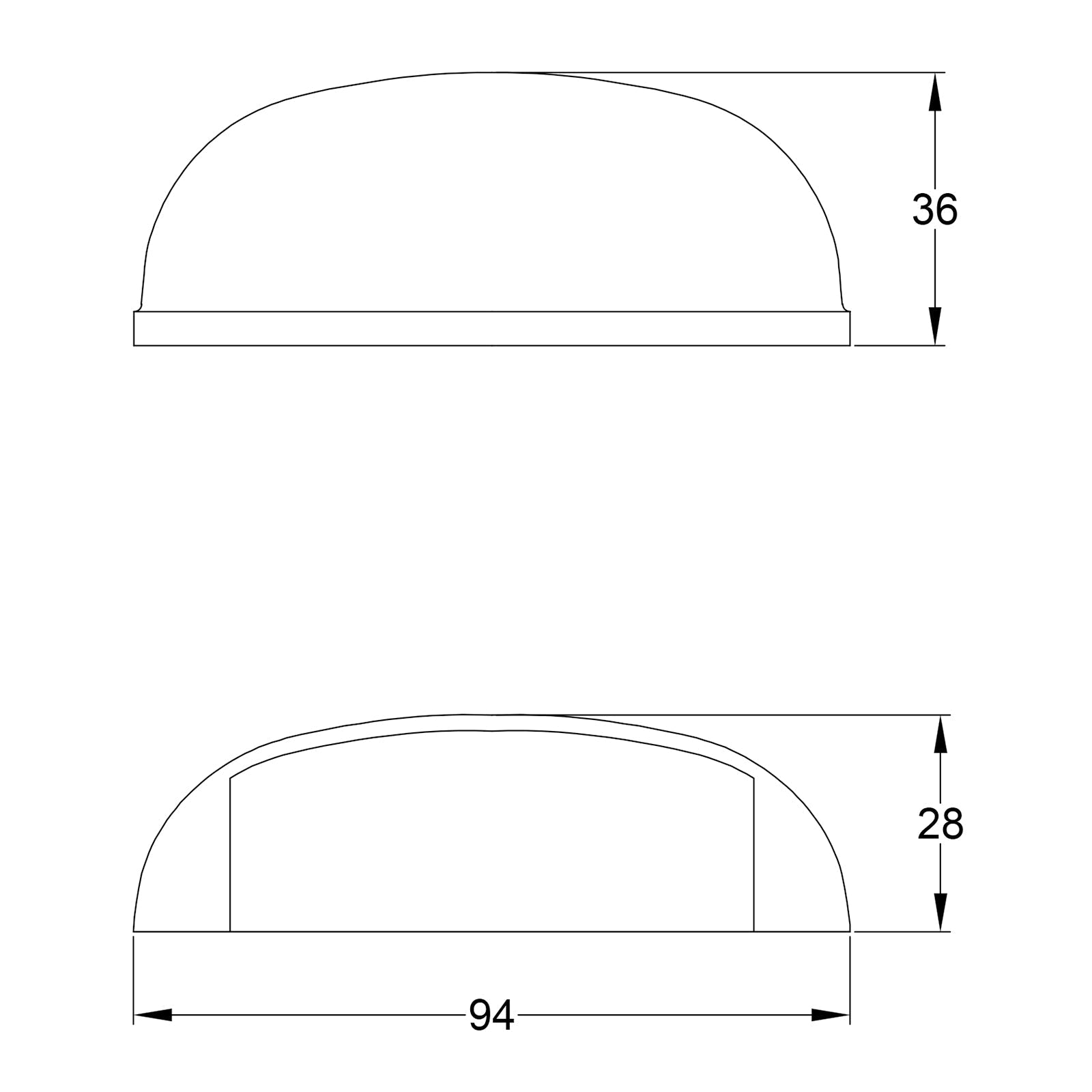 Quebec Pewter Cup Handle JPEG Drawing SHOW