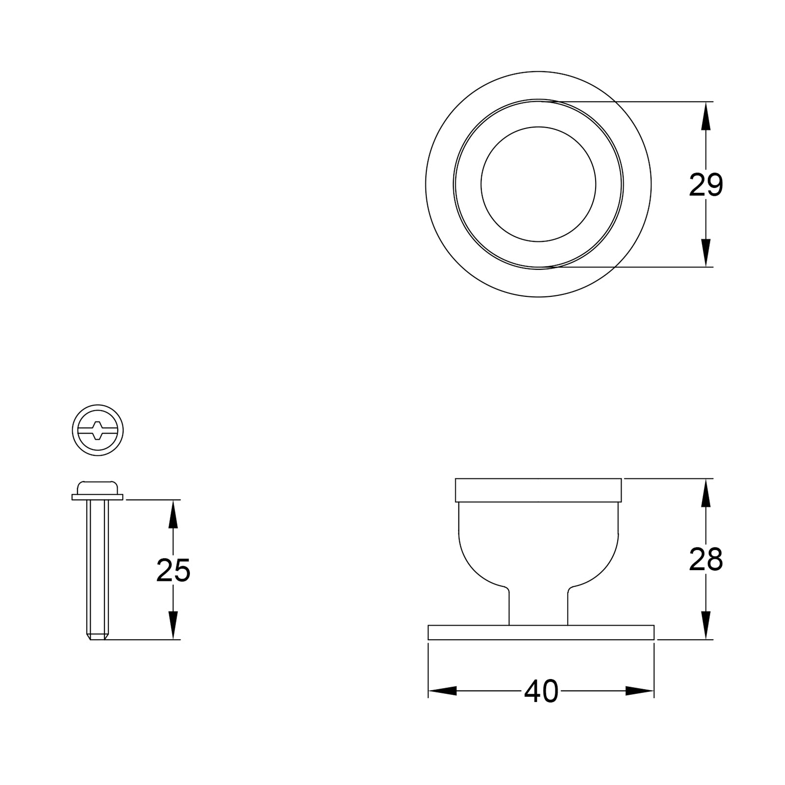 Quebec Pewter Cabinet Knob JPEG Drawing SHOW