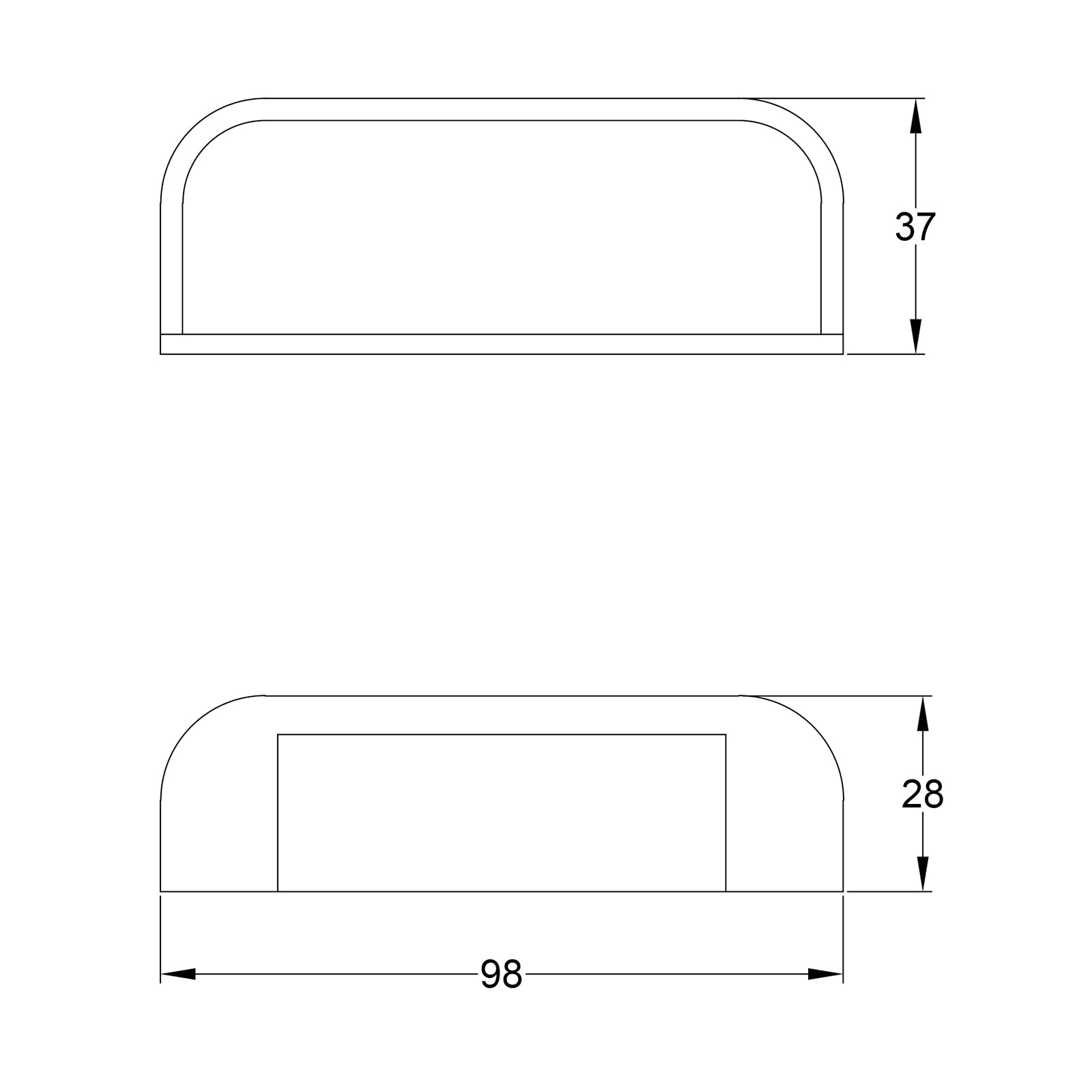 Harrington Pewter Cup Handle JPEG Drawing SHOW