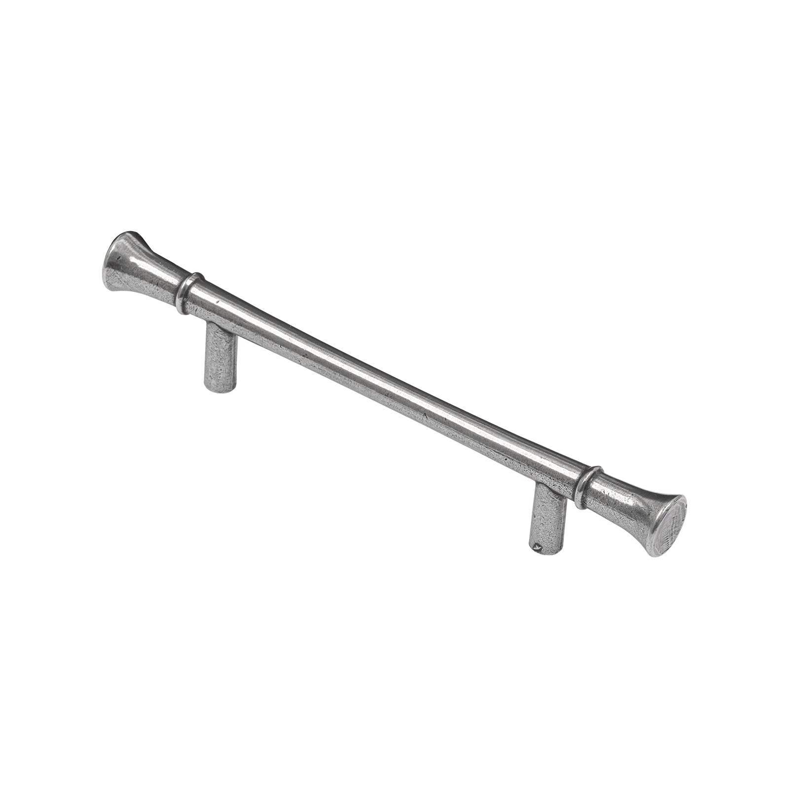 pewter cabinet handles, Finesse pewter, kitchen pulls, T bar pull handles, drawer handles, pewter cabinet furniture, solid pewter pulls