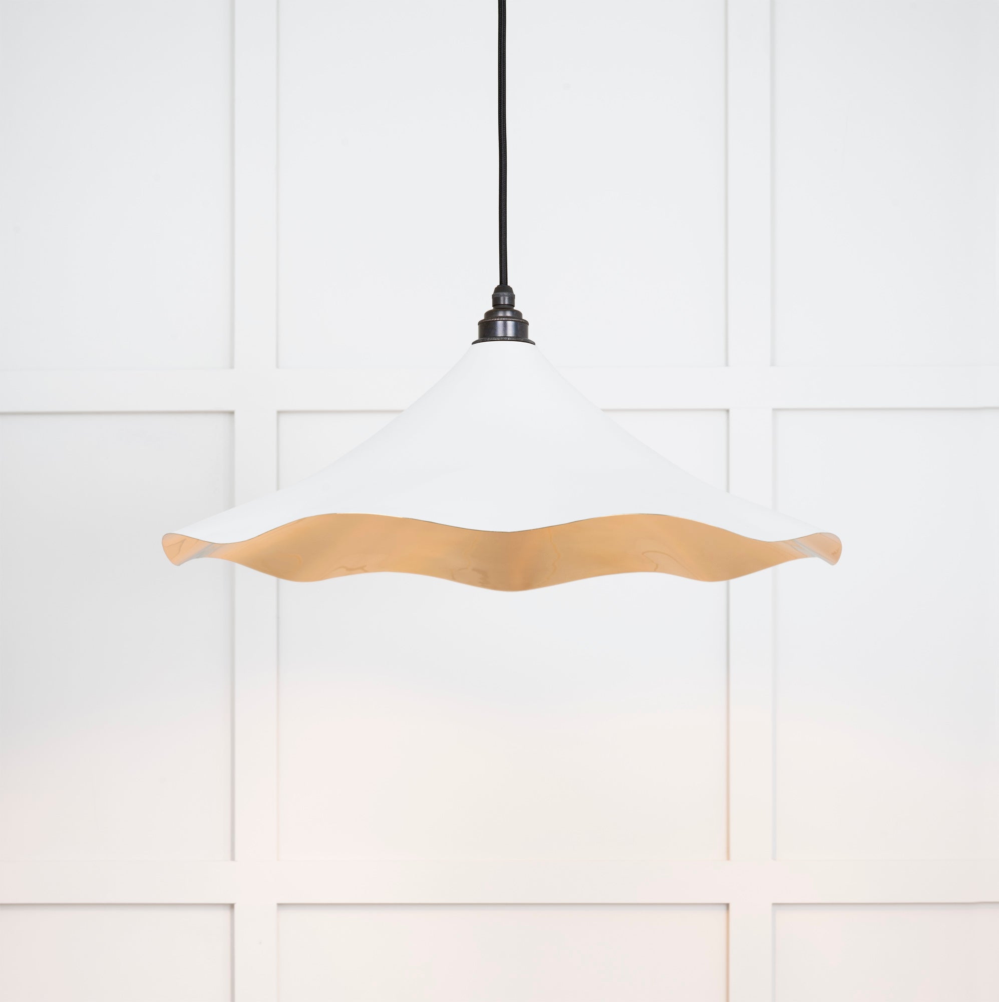  Image of Flora Ceiling Light in Flock