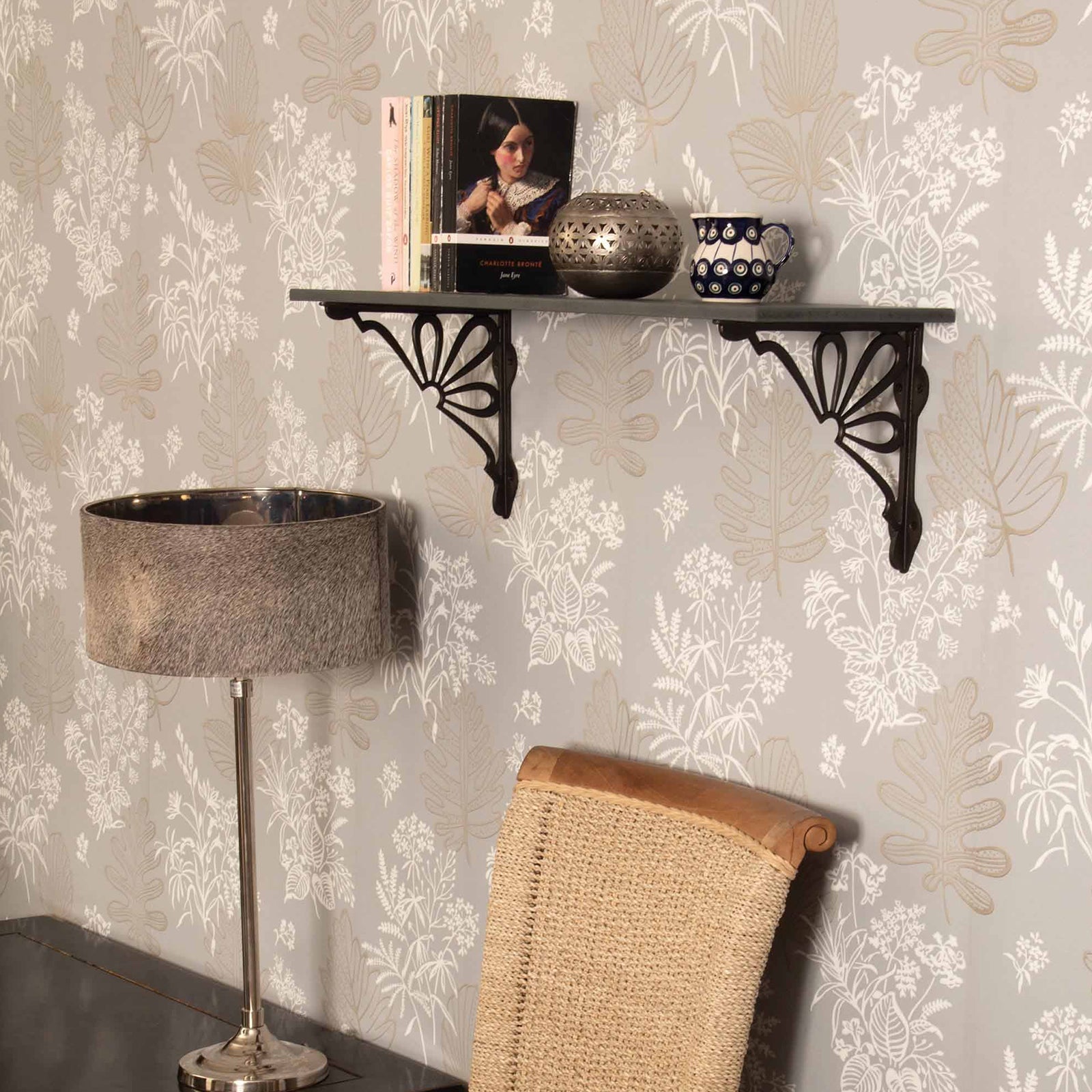 SHOW Hover Image of Flower Shelf Bracket