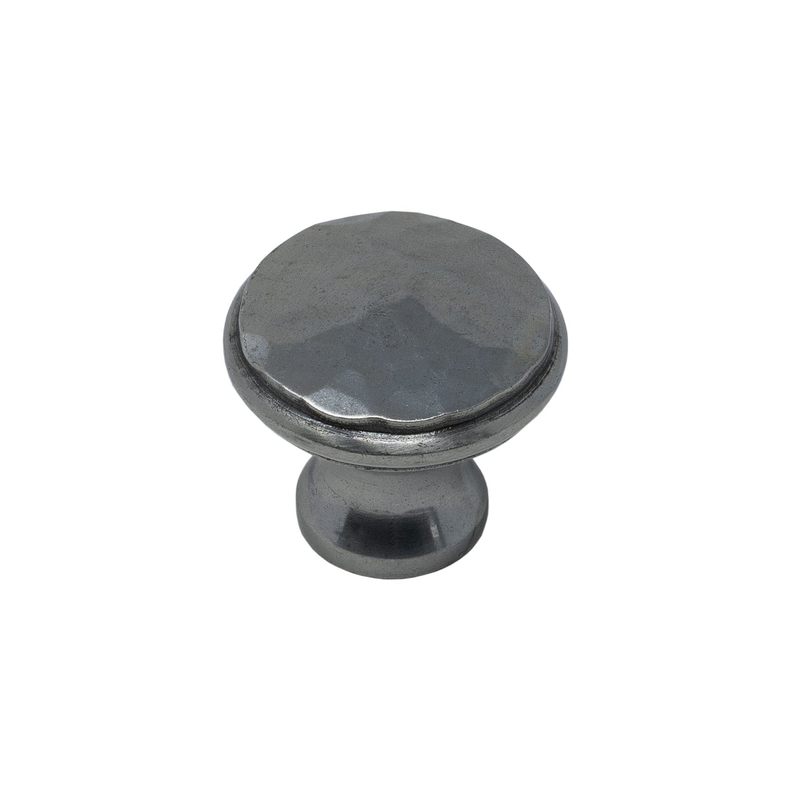 Medium Cast Iron Hammered Cabinet Knob SHOW