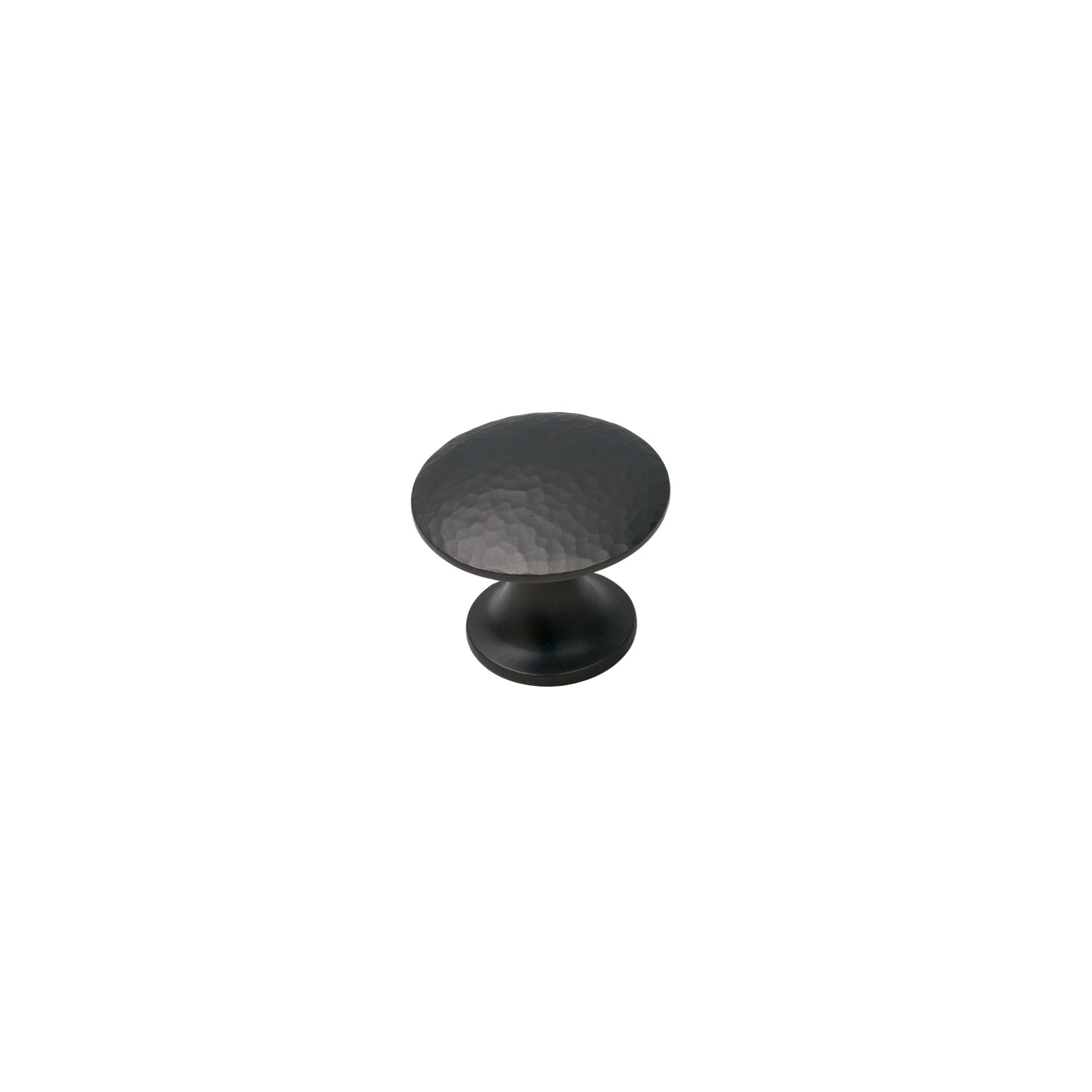 Image of 37mm Matt Bronze Hammered Classic Cabinet Knobs
