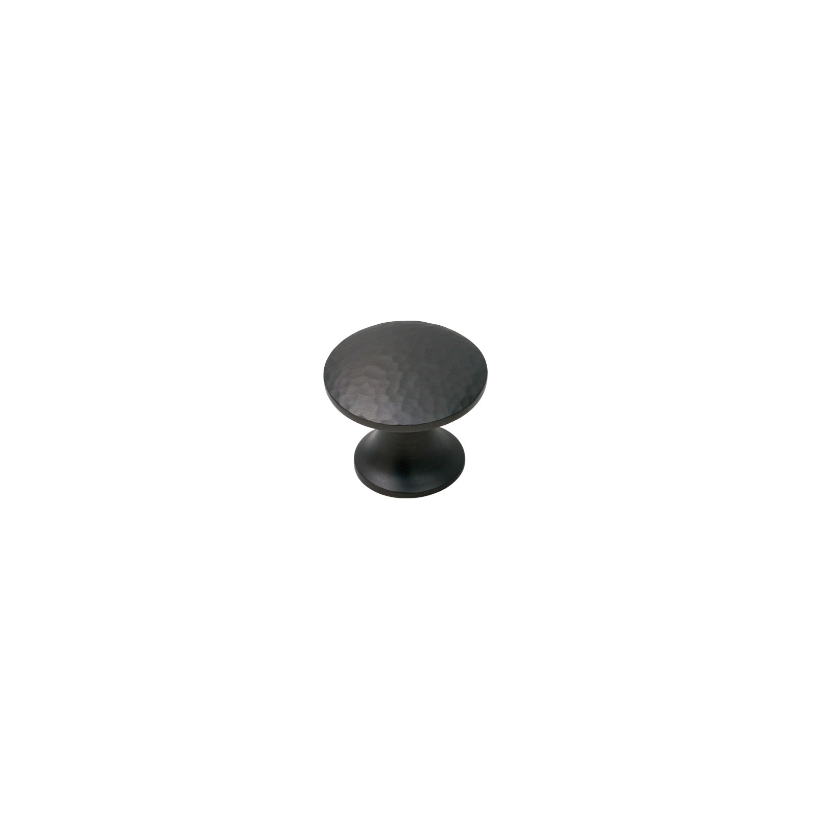 Image of 31mm Matt Bronze Hammered Classic Cabinet Knobs