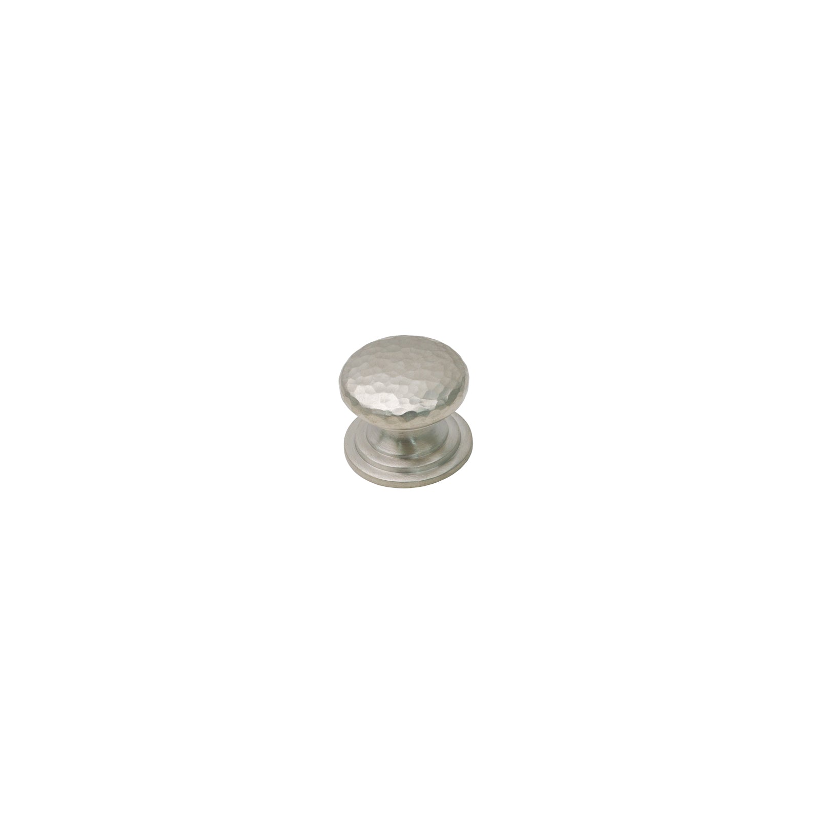 Image of 24mm Satin Nickel Hammered Victorian Cabinet Knobs