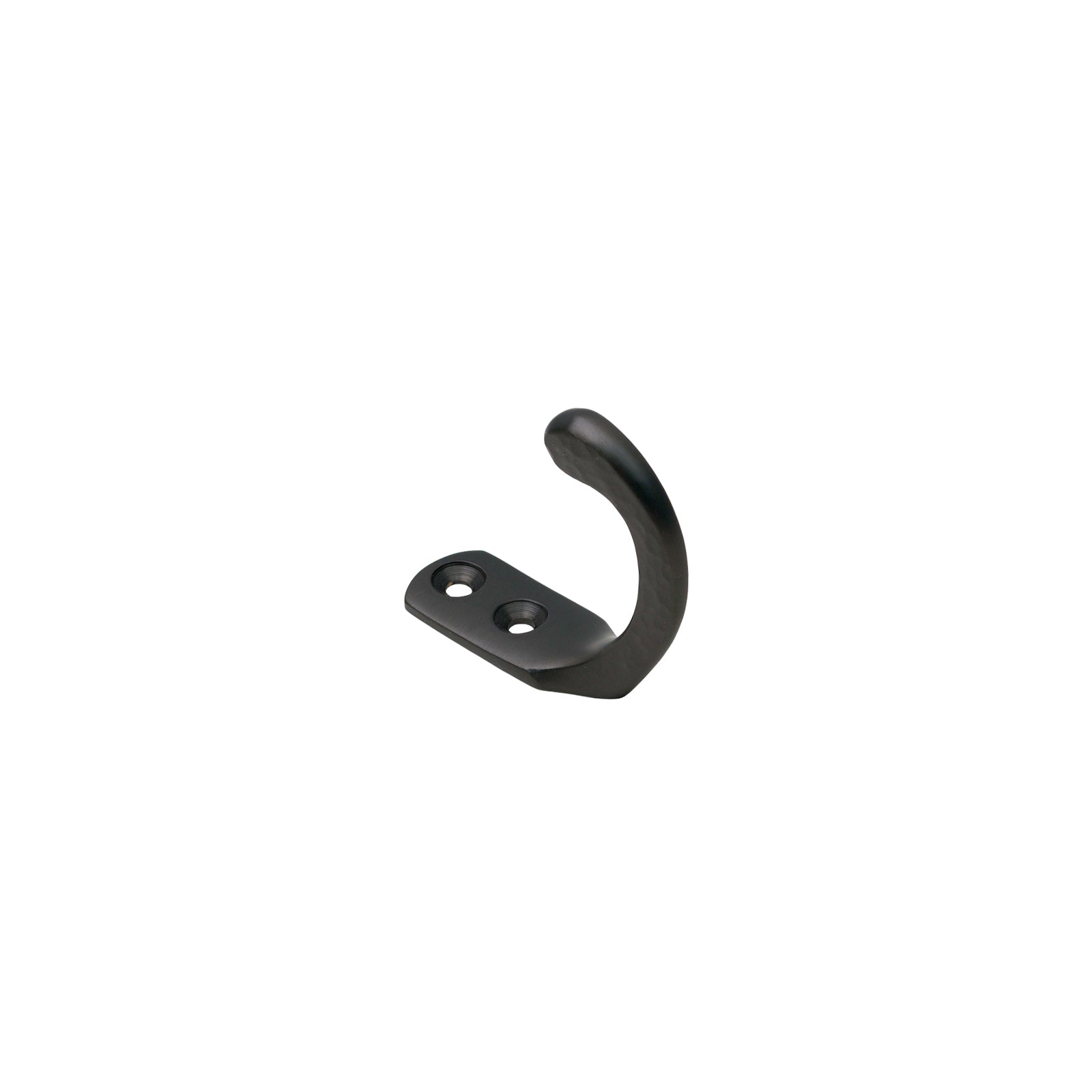 Image of Hammered Single Robe Hook in Matt Bronze finish