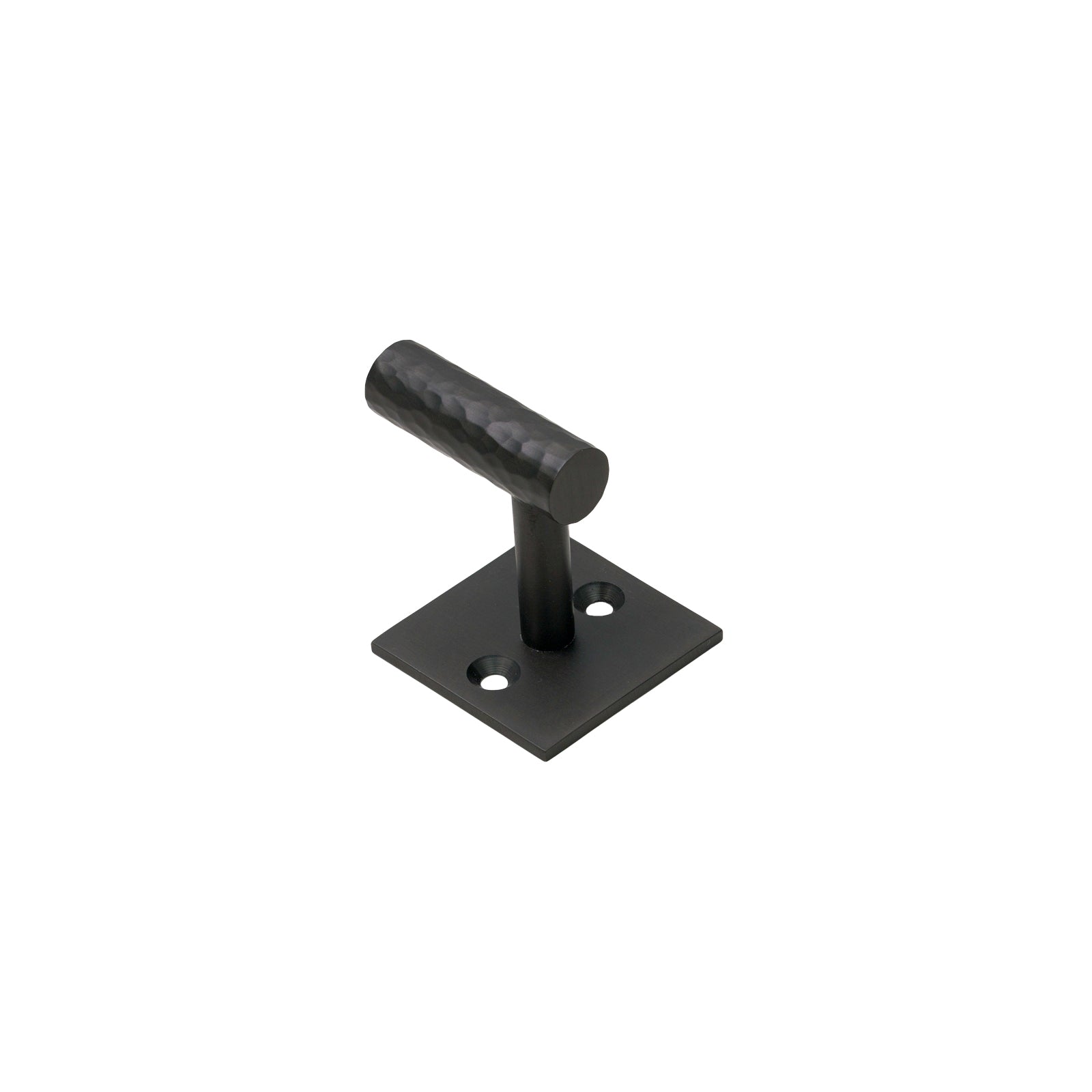 Image of Hammered Single Hook in Matt Bronze finish