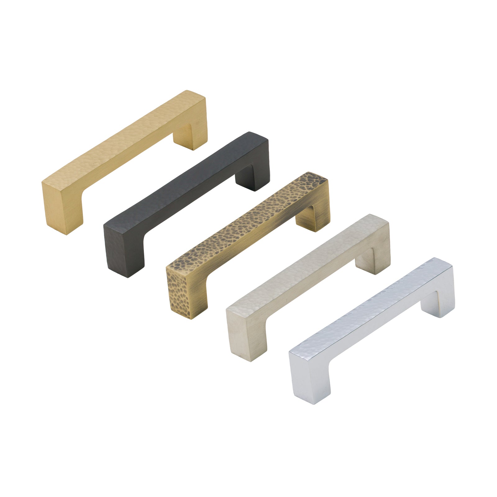 Variant Level Image of Hammered Square Pull Handles