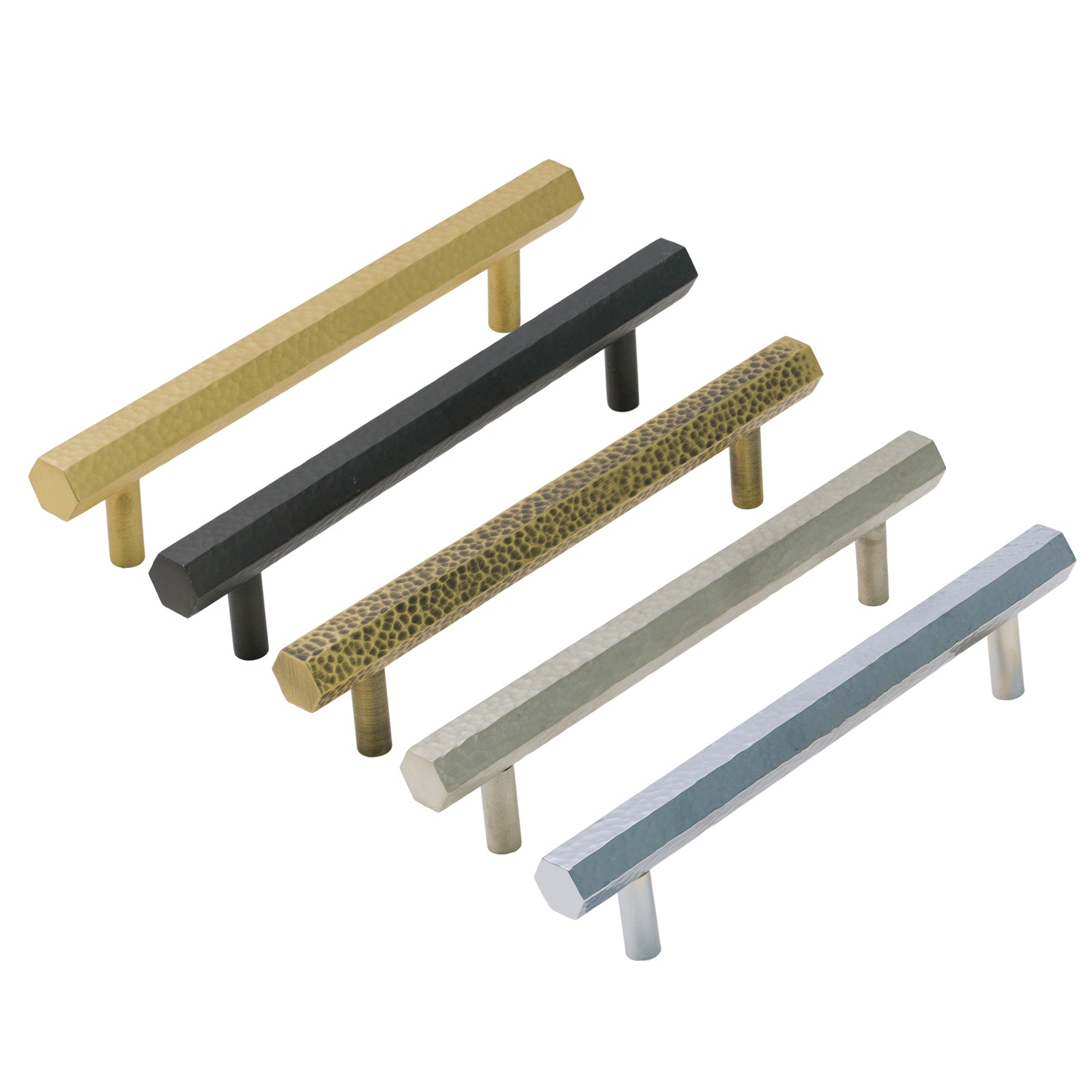 Variant Level Image of Hammered Hexagonal Pull Handles