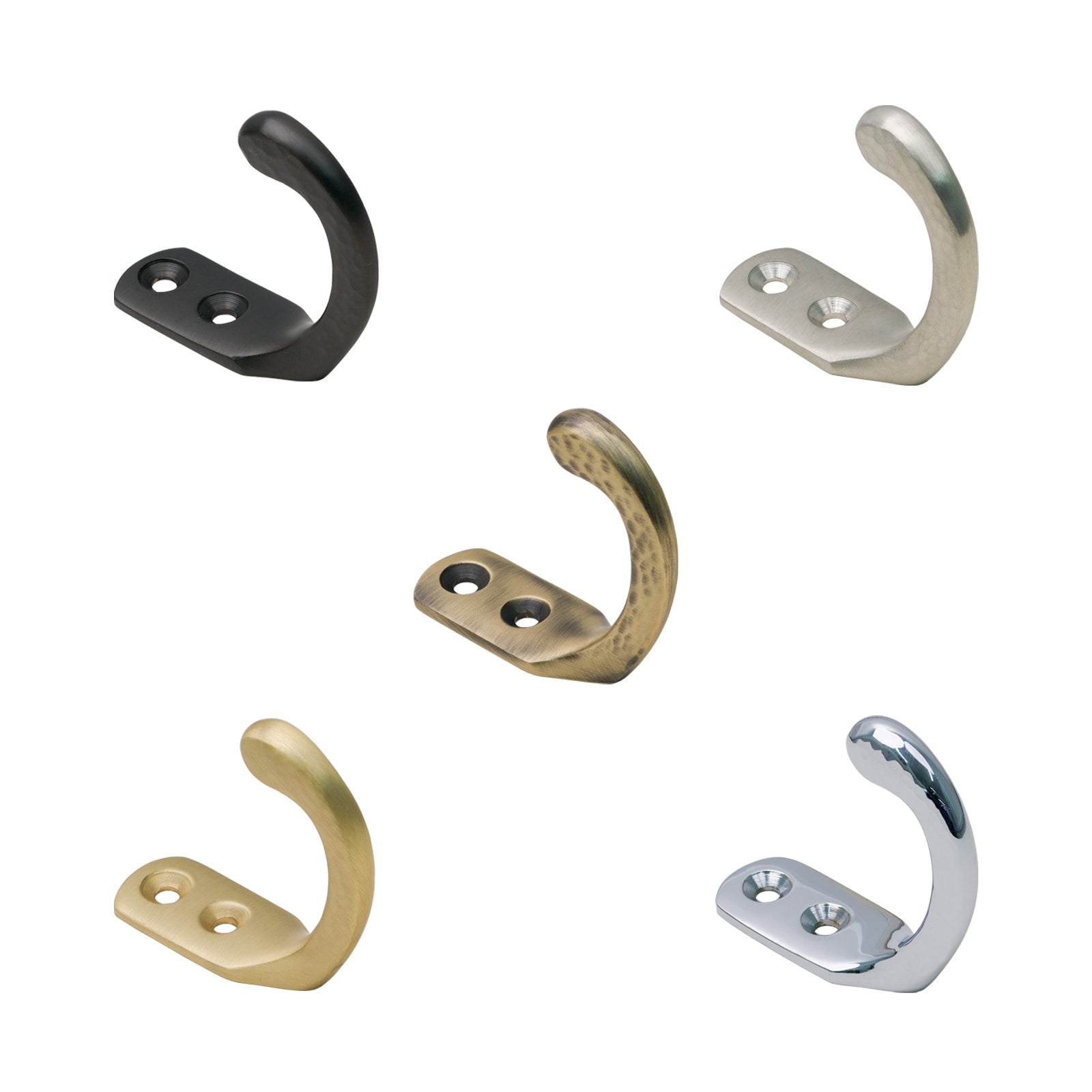 Variant Level Image of Hammered Single Robe Hook