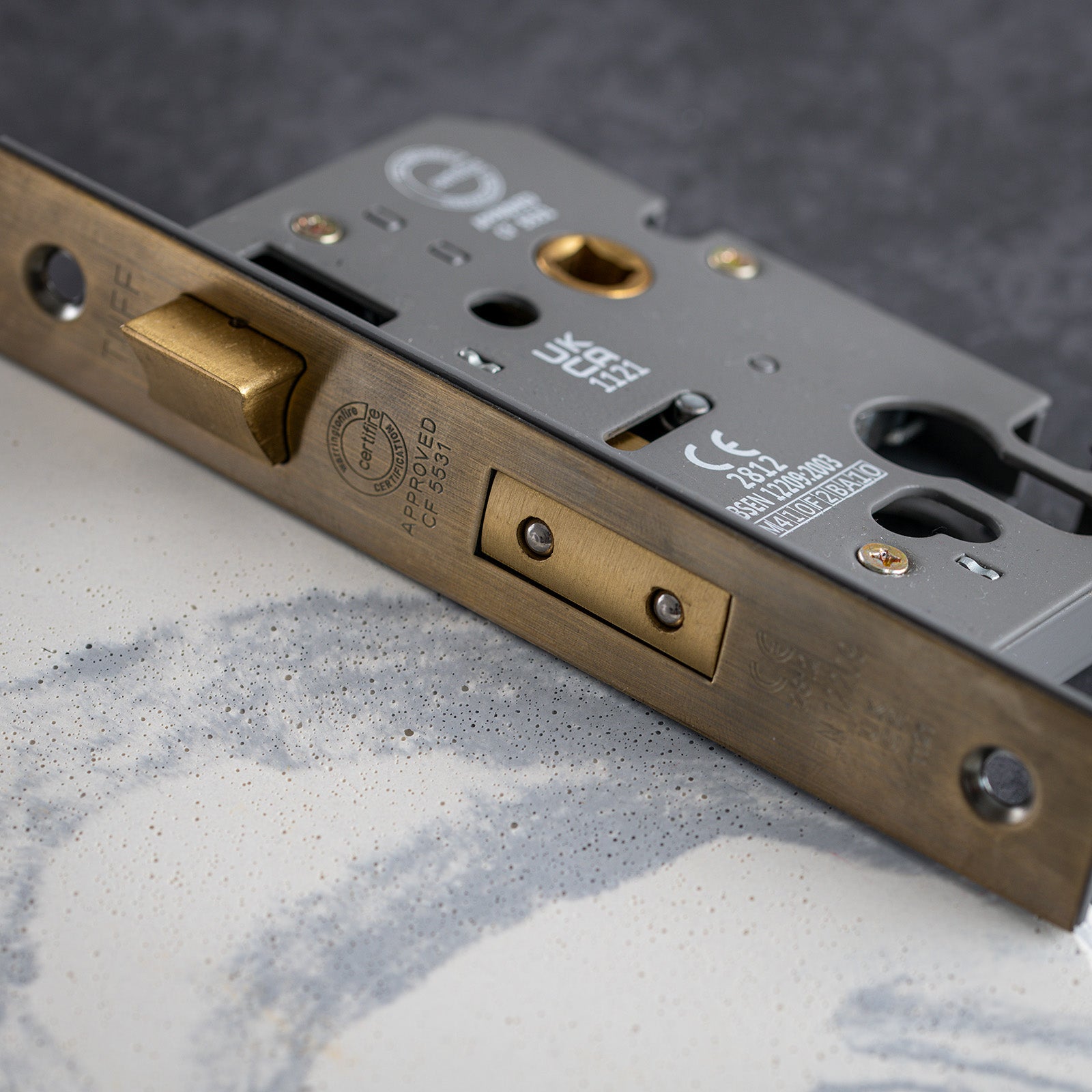 SHOW Moody Image of 3 Lever Euro Sash Lock - 2.5 Inch