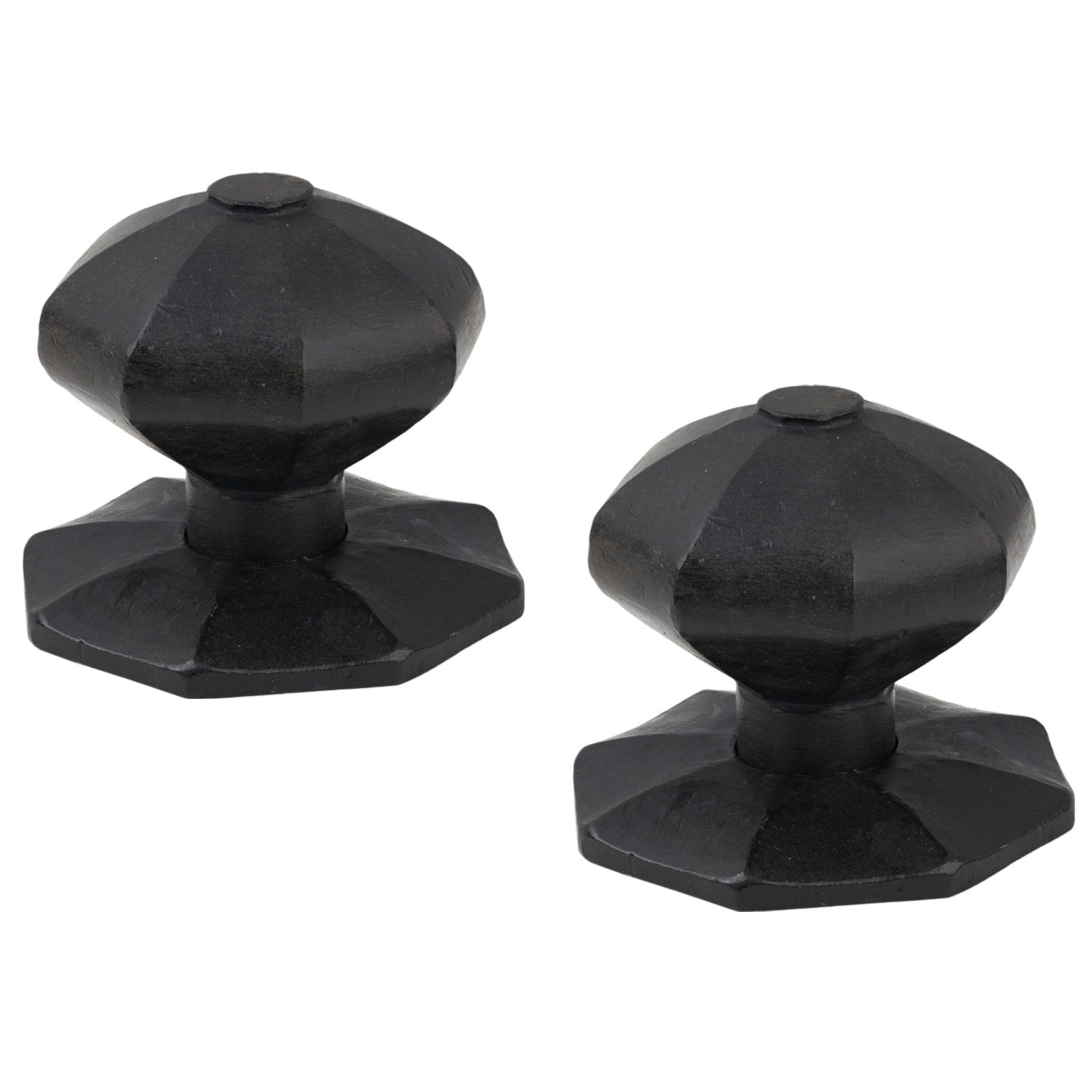 Large External Beeswax Octagonal Mortice Knobs