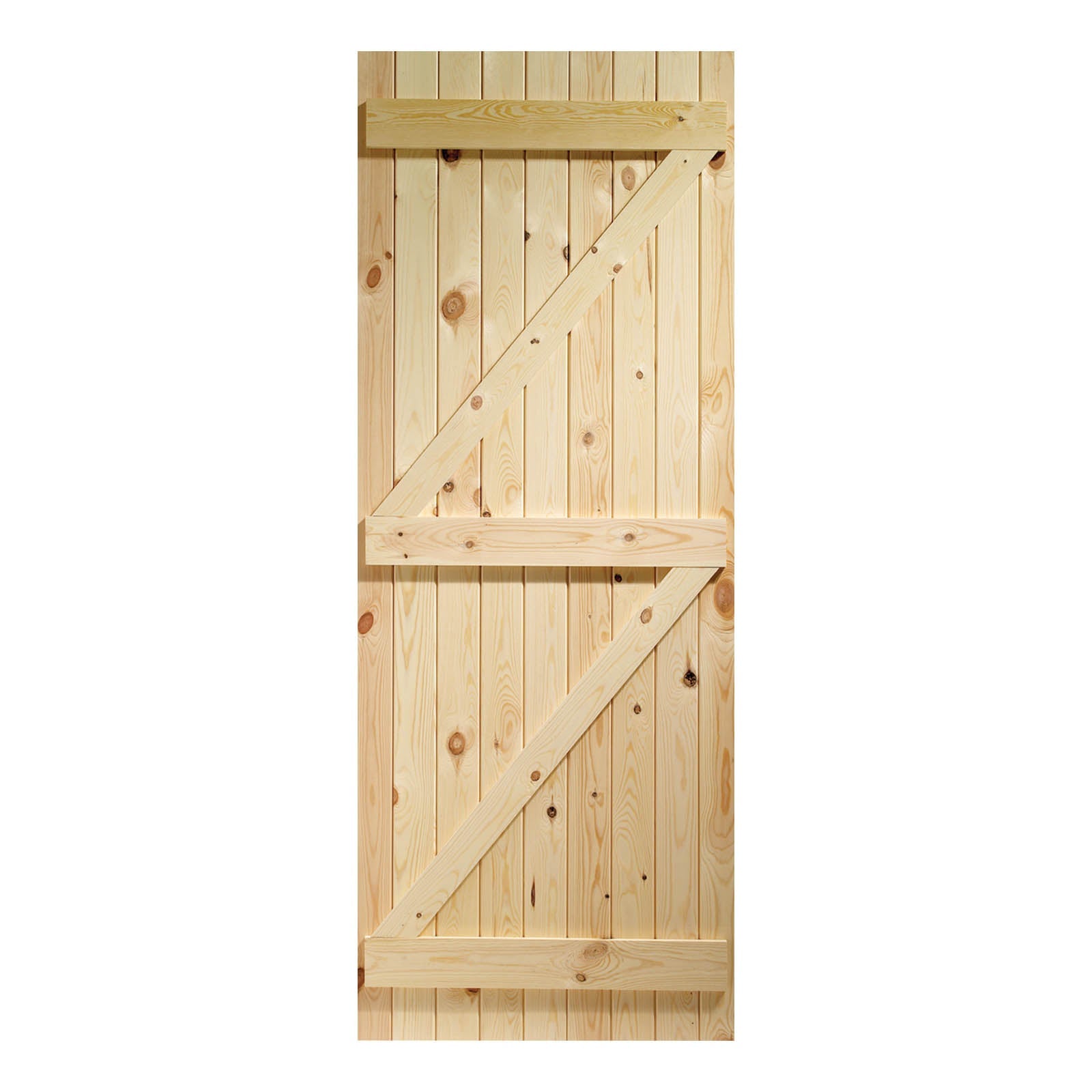 External Pine Ledged & Braced Gate