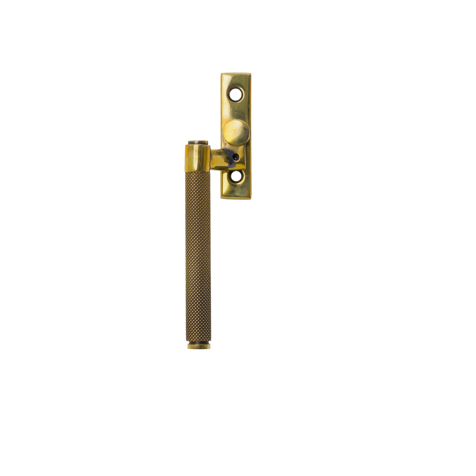 LH Brompton Espagnolette Aged Brass