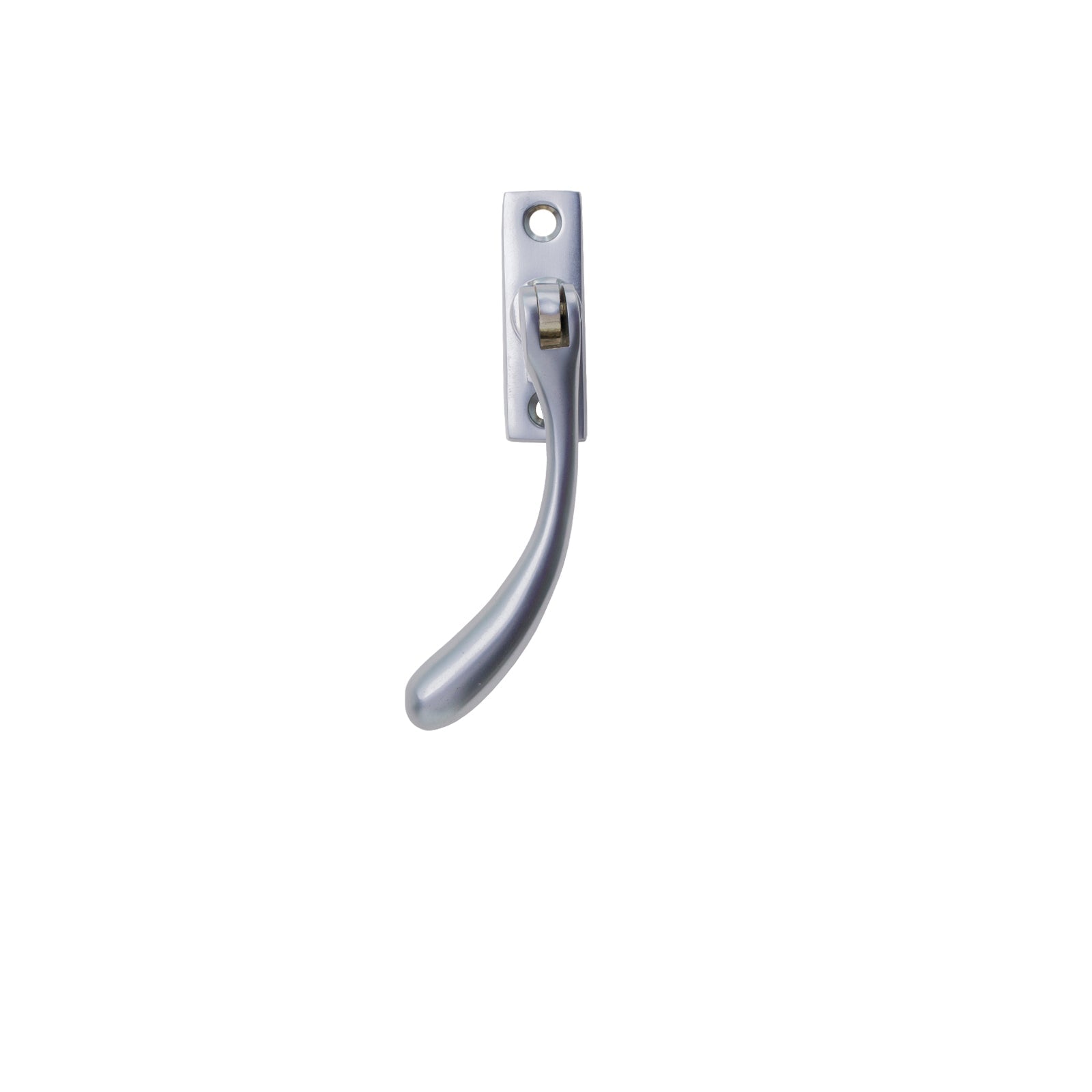 LH Satin Chrome Slim Peardrop Espagnolette